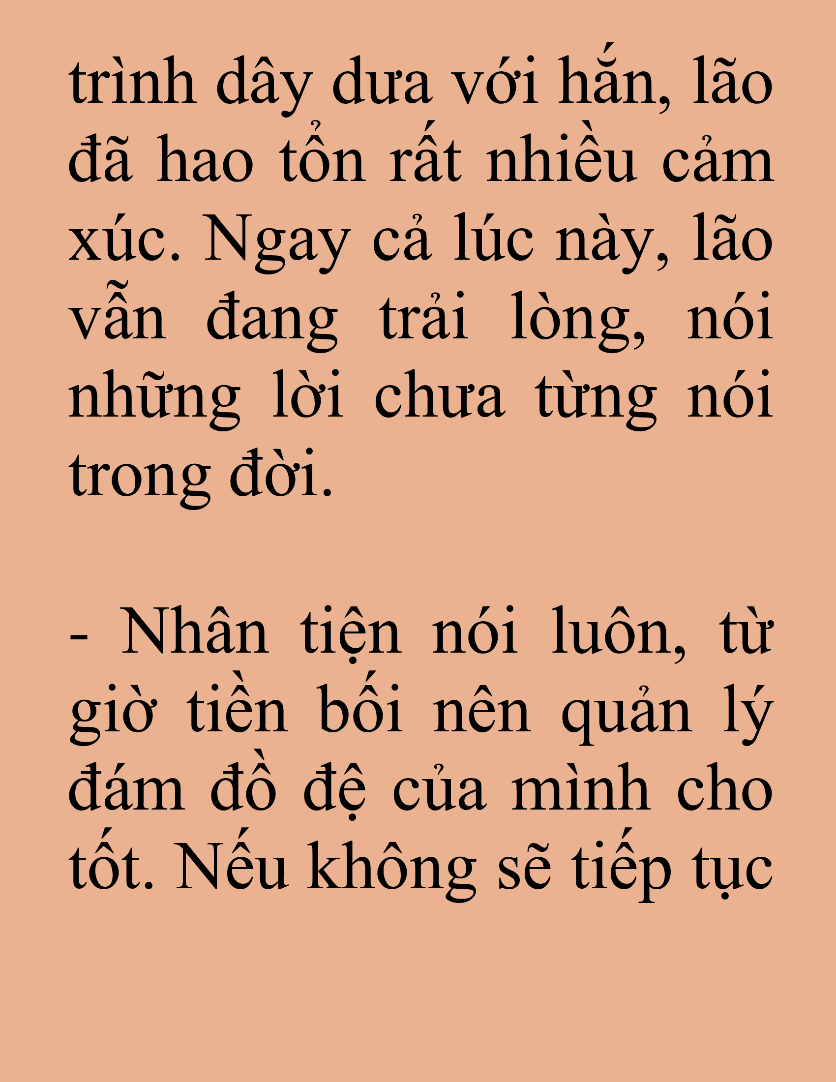 Đọc truyện SNVT[NOVEL] Tuyệt Thế Hồi Quy - Chương 73: Lúc Này Phải Làm Như Vậy
