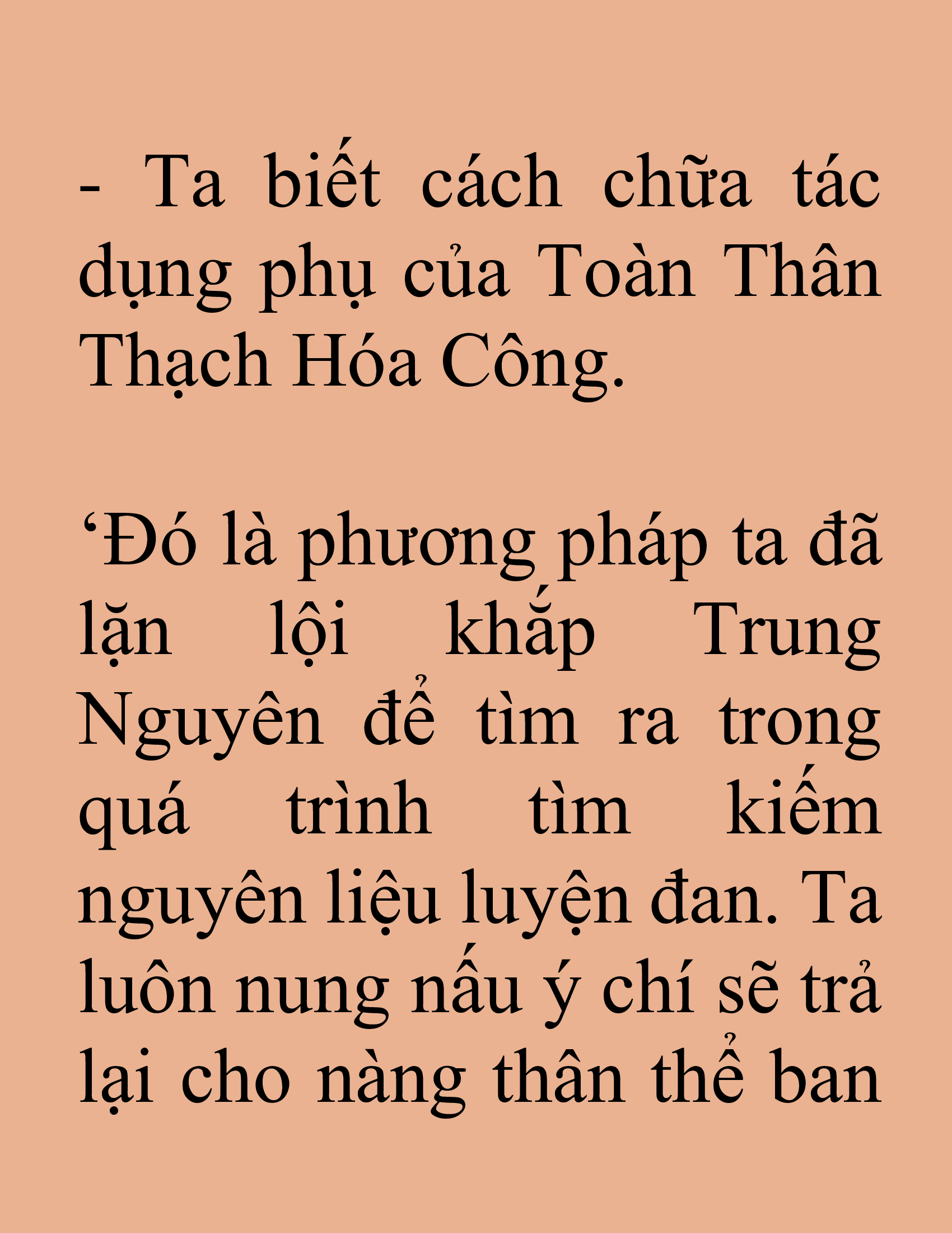 Đọc truyện SNVT[NOVEL] Tuyệt Thế Hồi Quy - Chương 74: Lúc Này Phải Làm Như Vậy