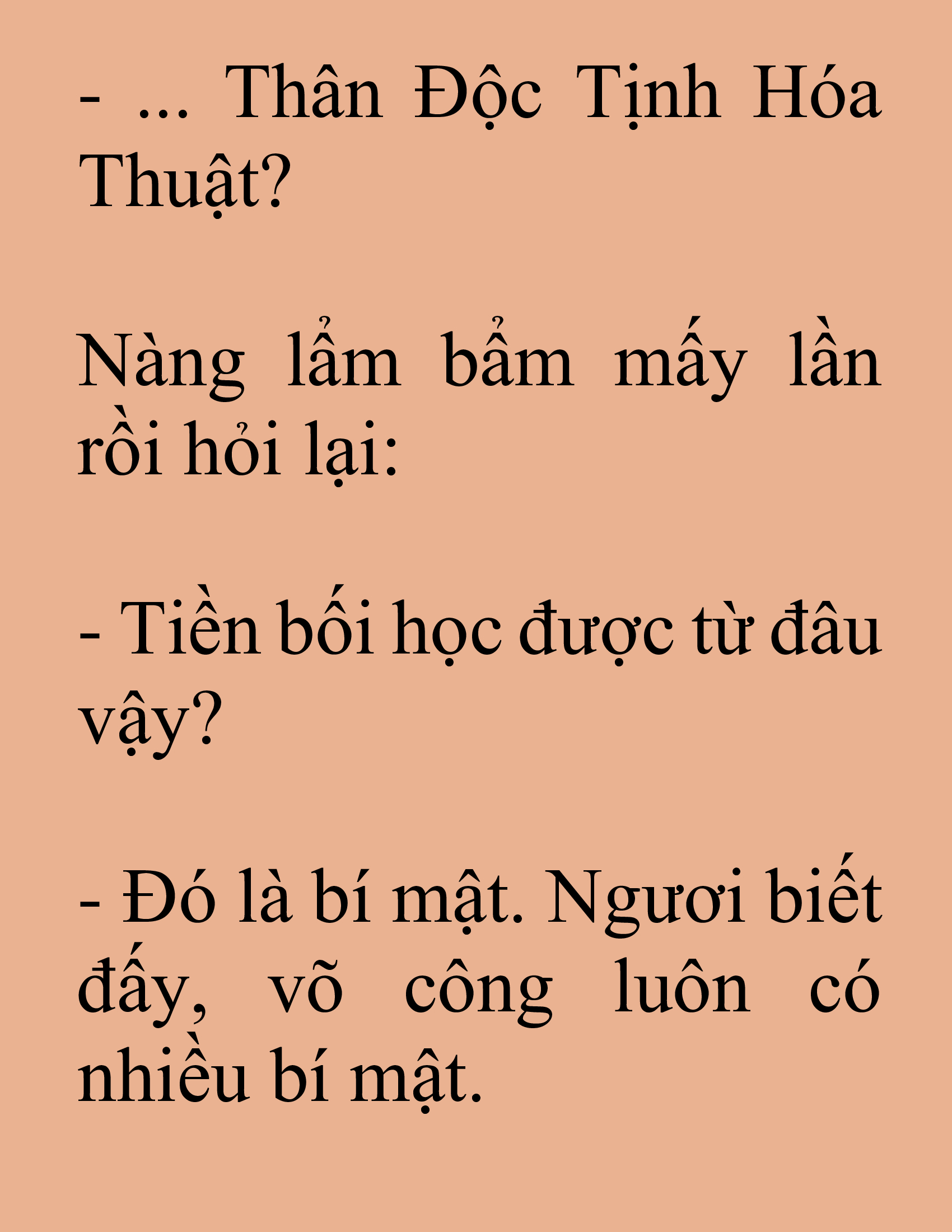 Đọc truyện SNVT[NOVEL] Tuyệt Thế Hồi Quy - Chương 74: Lúc Này Phải Làm Như Vậy