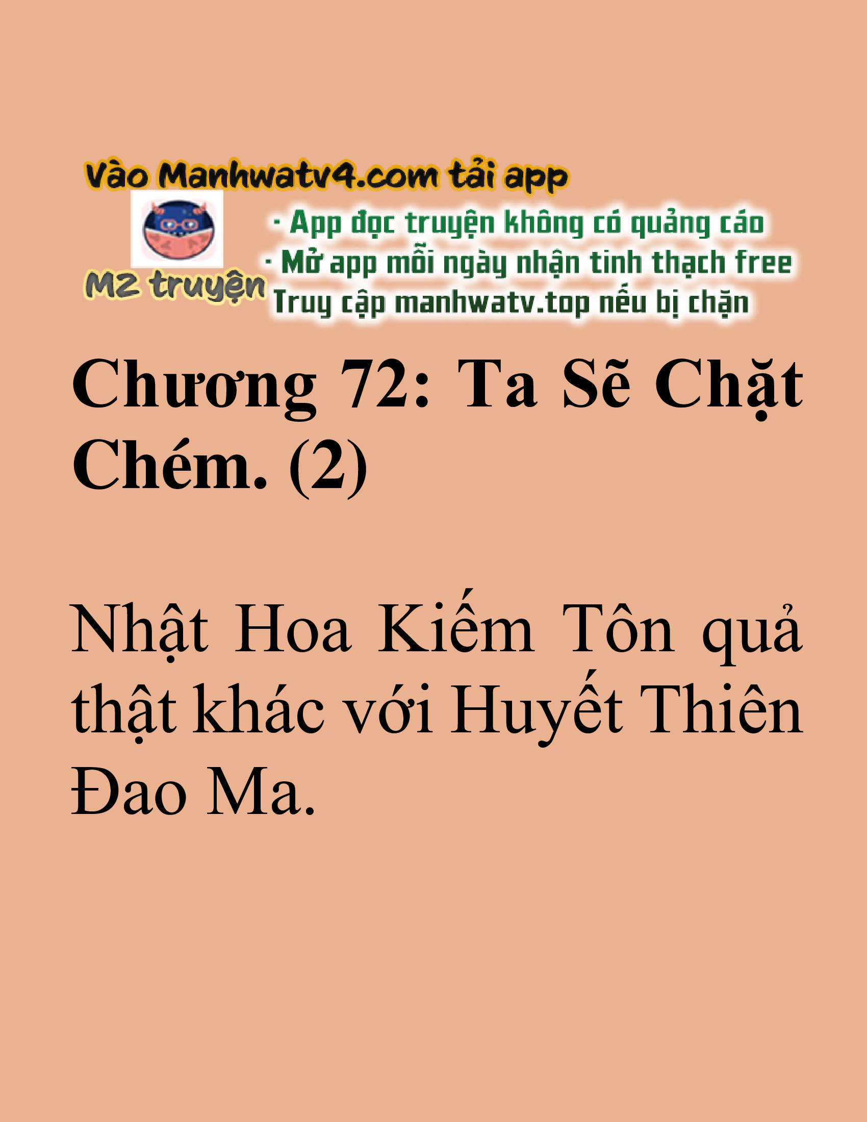 Đọc truyện SNVT[NOVEL] Tuyệt Thế Hồi Quy - Chương 72: Ta Sẽ Chặt Chém