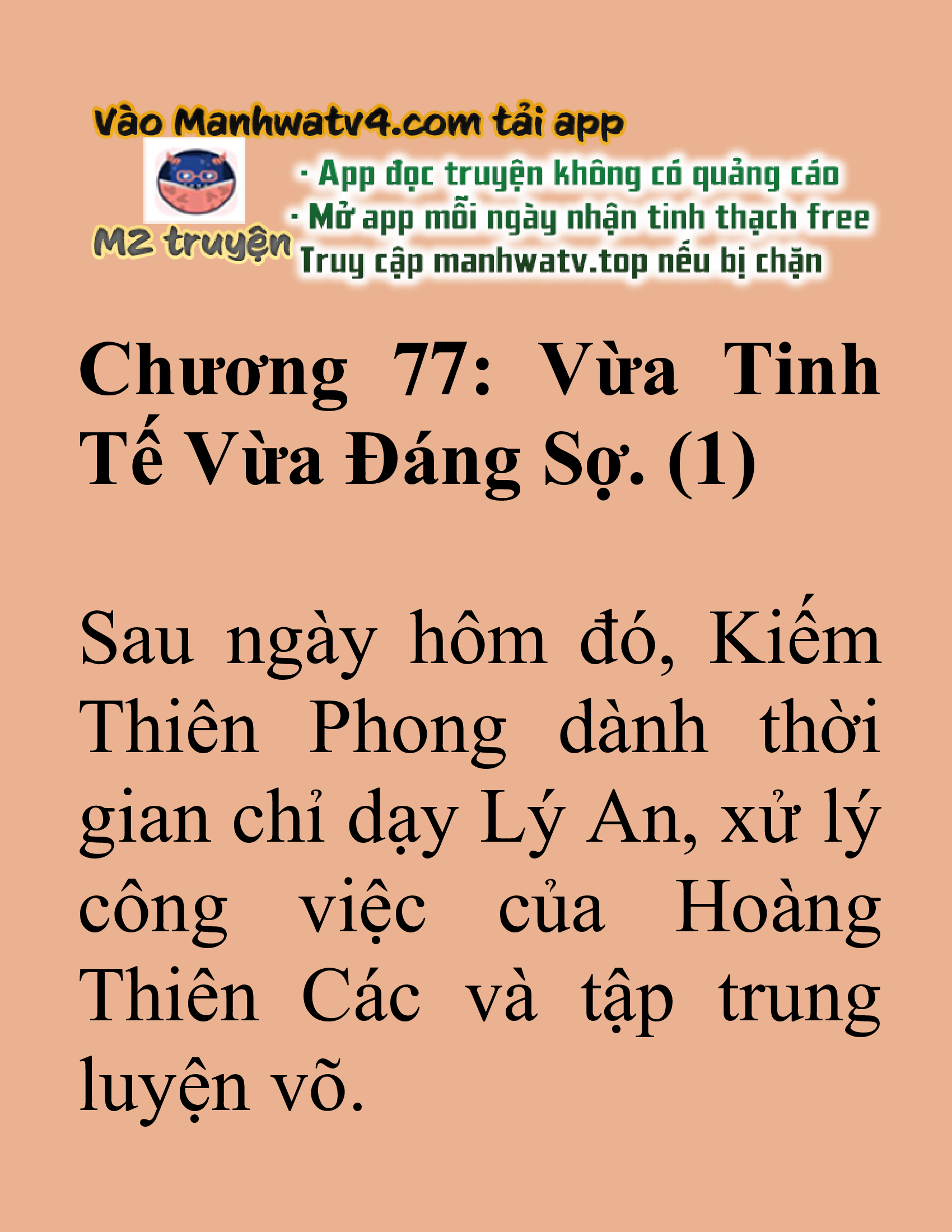 Đọc truyện SNVT[NOVEL] Tuyệt Thế Hồi Quy - Chương 77: Vừa Tinh Tế Vừa Đáng Sợ