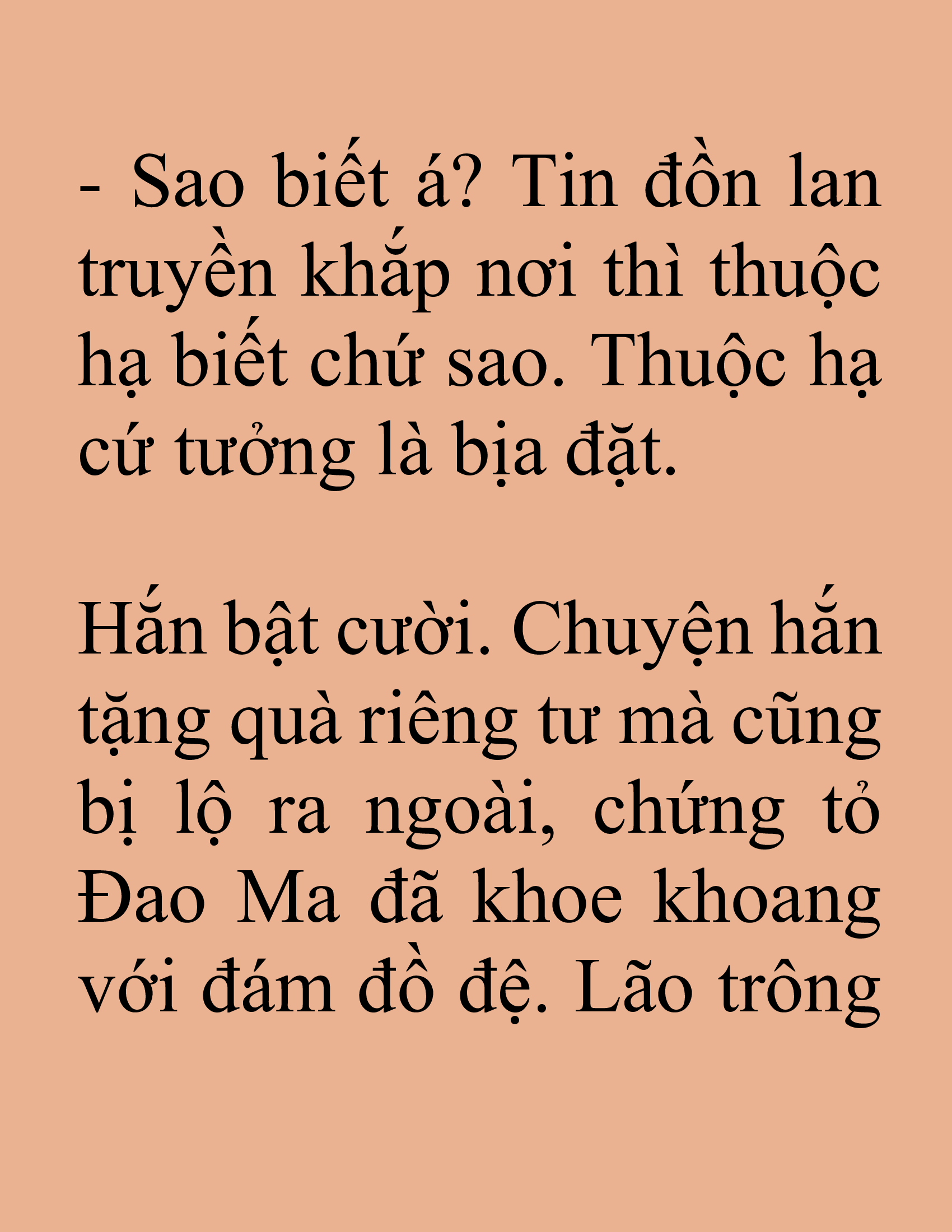 Đọc truyện SNVT[NOVEL] Tuyệt Thế Hồi Quy - Chương 78: Vừa Tinh Tế Vừa Đáng Sợ