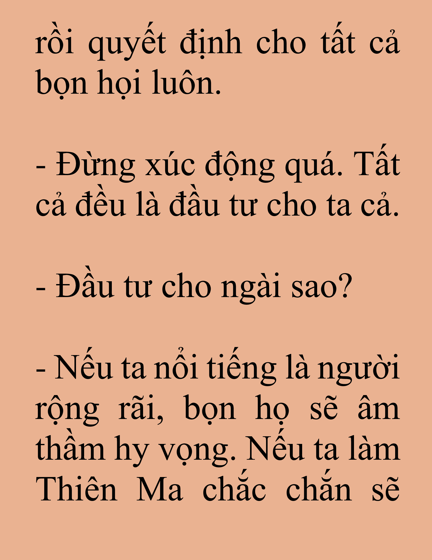 Đọc truyện SNVT[NOVEL] Tuyệt Thế Hồi Quy - Chương 78: Vừa Tinh Tế Vừa Đáng Sợ