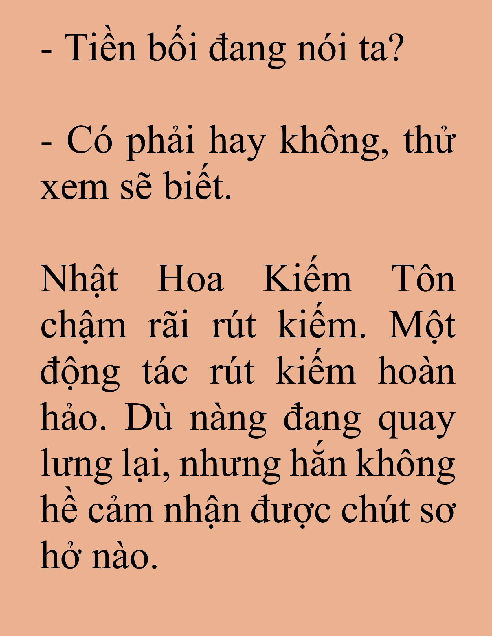 Đọc truyện SNVT[NOVEL] Tuyệt Thế Hồi Quy - Chương 81: Kiếm Của Ta Nhanh Hơn Cả Ánh Mắt Nàng