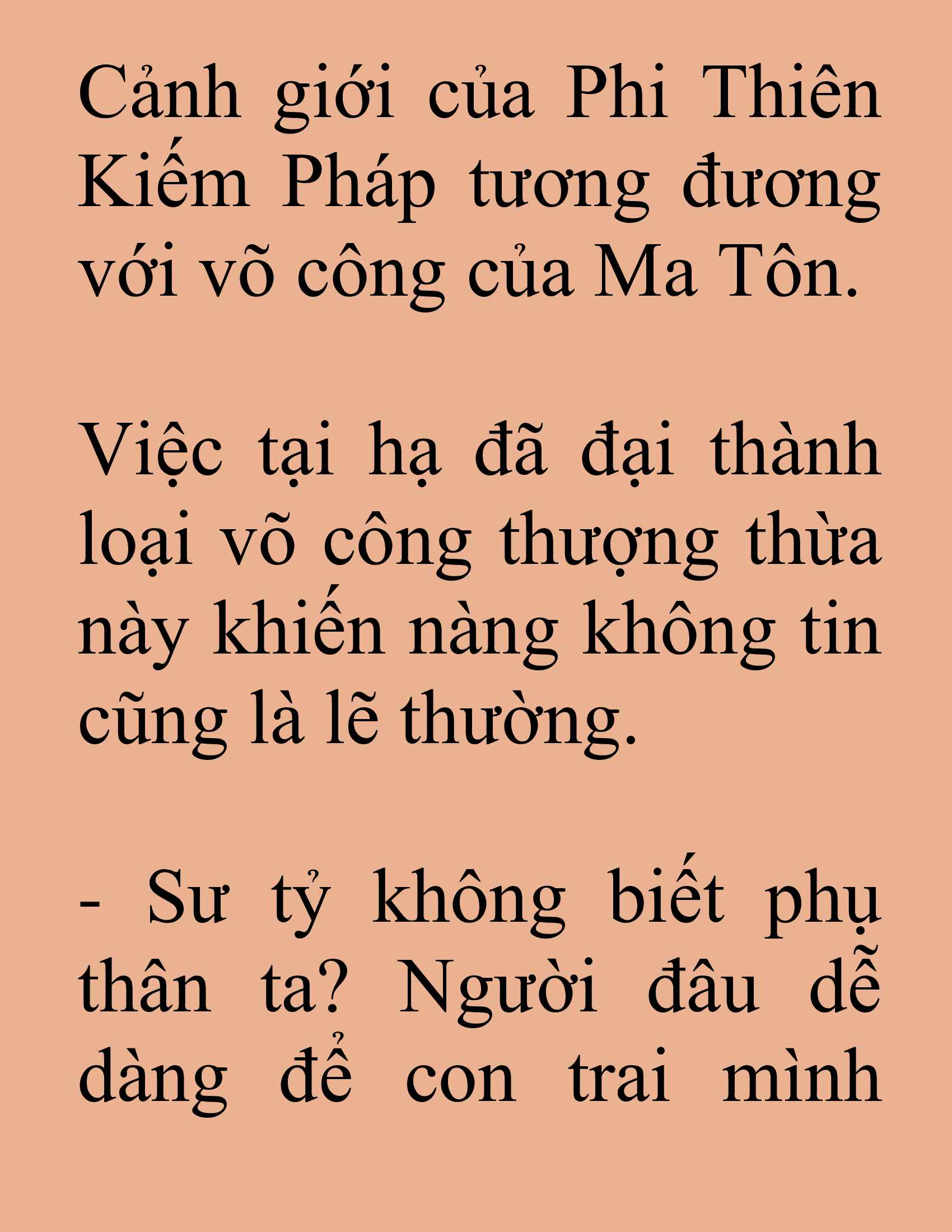 Đọc truyện SNVT[NOVEL] Tuyệt Thế Hồi Quy - Chương 83: Gương Mặt Thanh Thản Hơn Hôm Trước