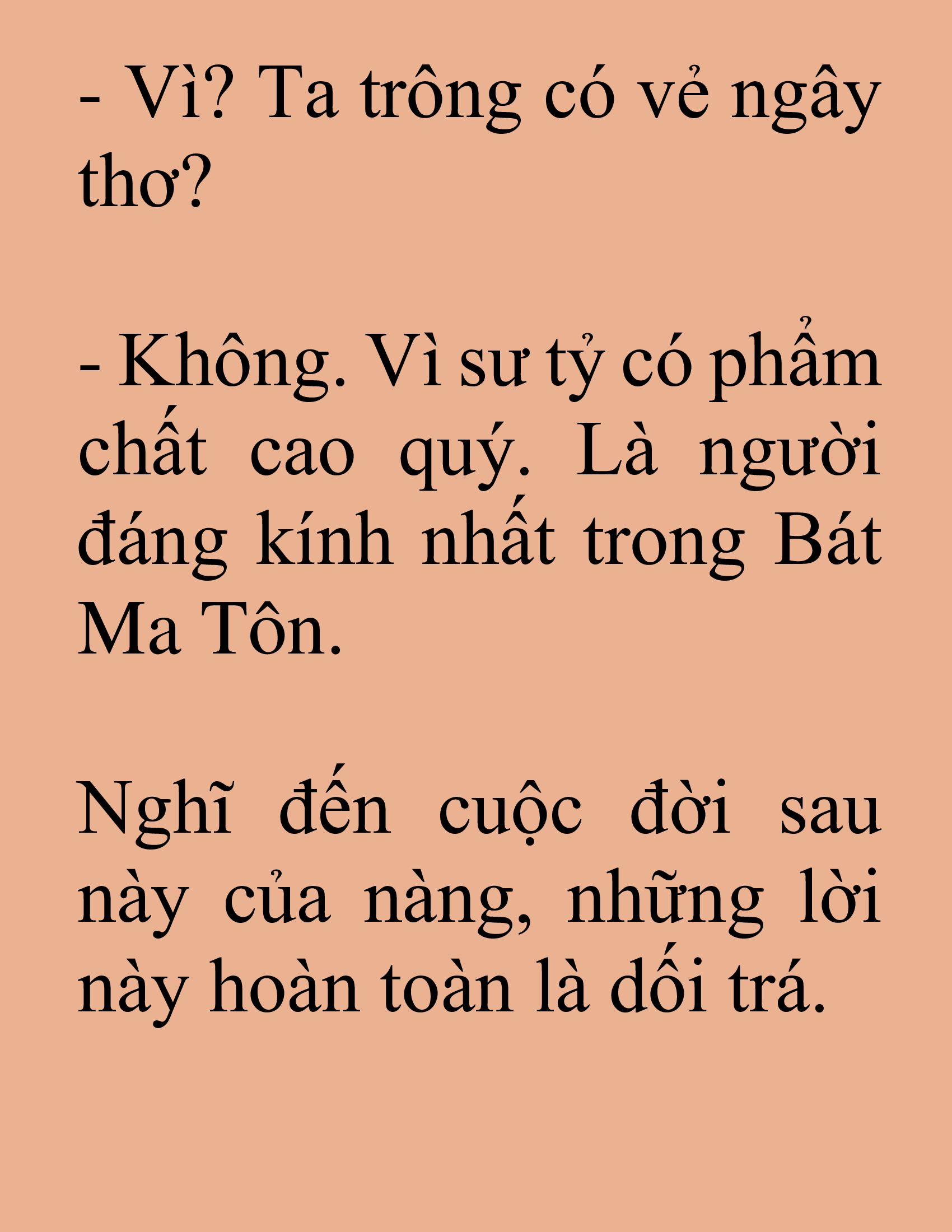 Đọc truyện SNVT[NOVEL] Tuyệt Thế Hồi Quy - Chương 83: Gương Mặt Thanh Thản Hơn Hôm Trước