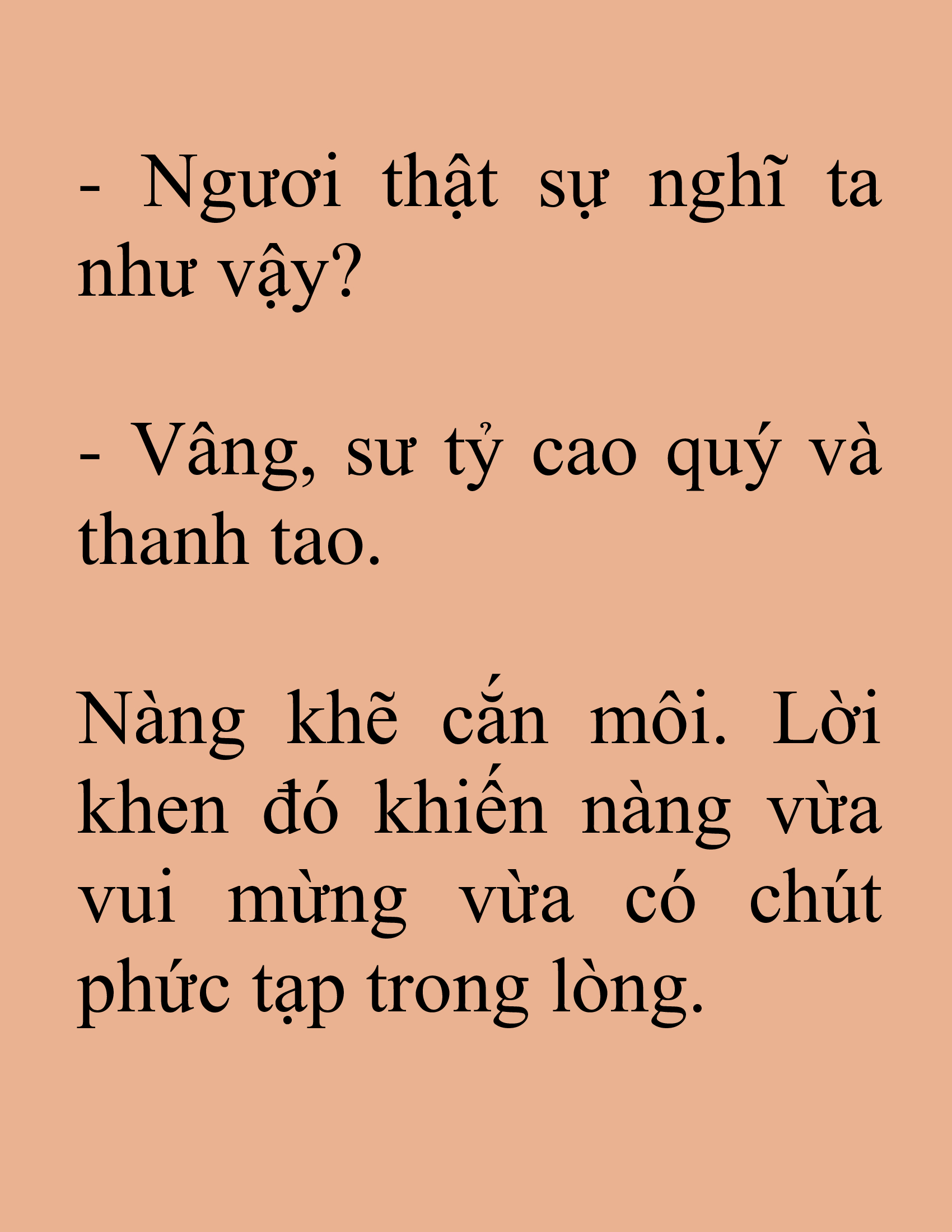 Đọc truyện SNVT[NOVEL] Tuyệt Thế Hồi Quy - Chương 83: Gương Mặt Thanh Thản Hơn Hôm Trước