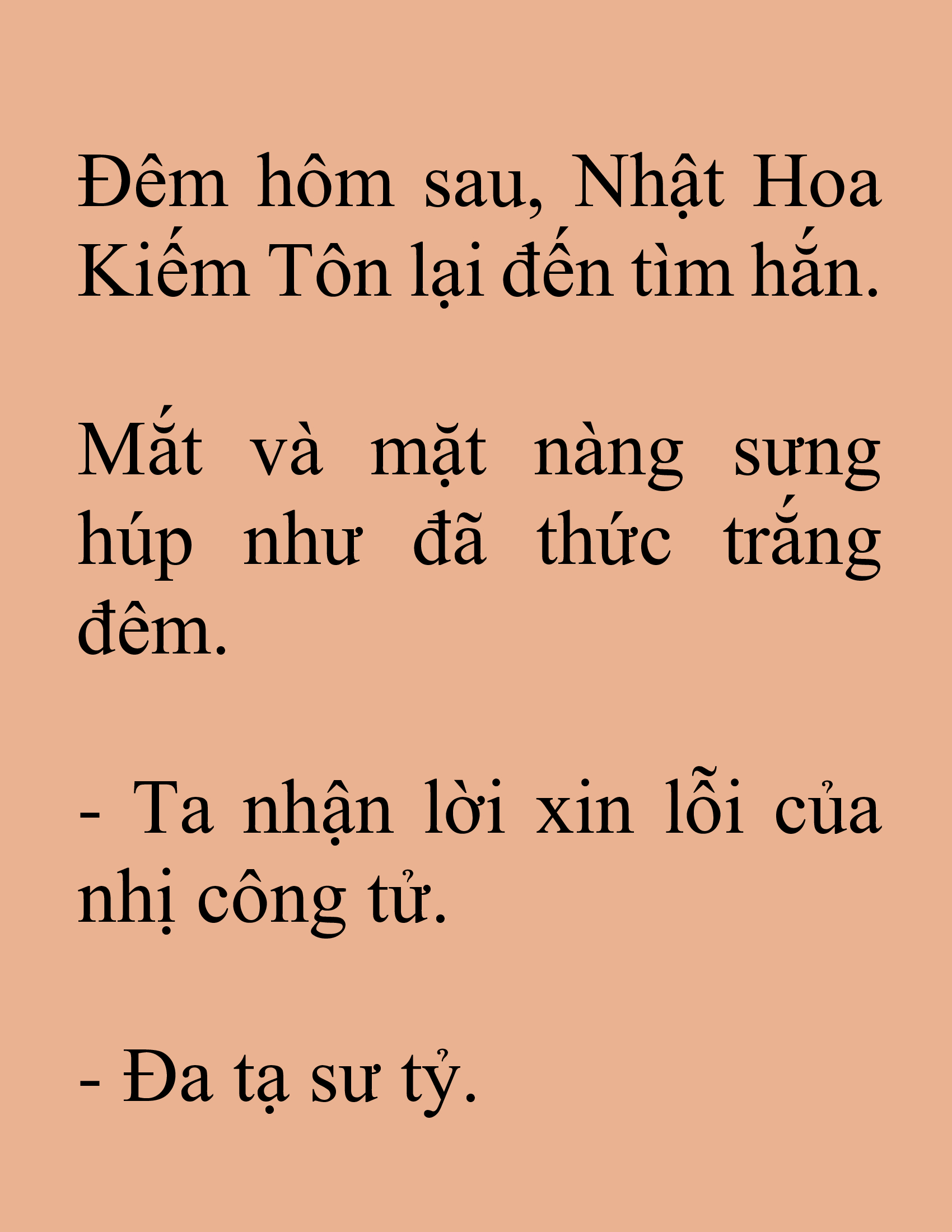 Đọc truyện SNVT[NOVEL] Tuyệt Thế Hồi Quy - Chương 83: Gương Mặt Thanh Thản Hơn Hôm Trước
