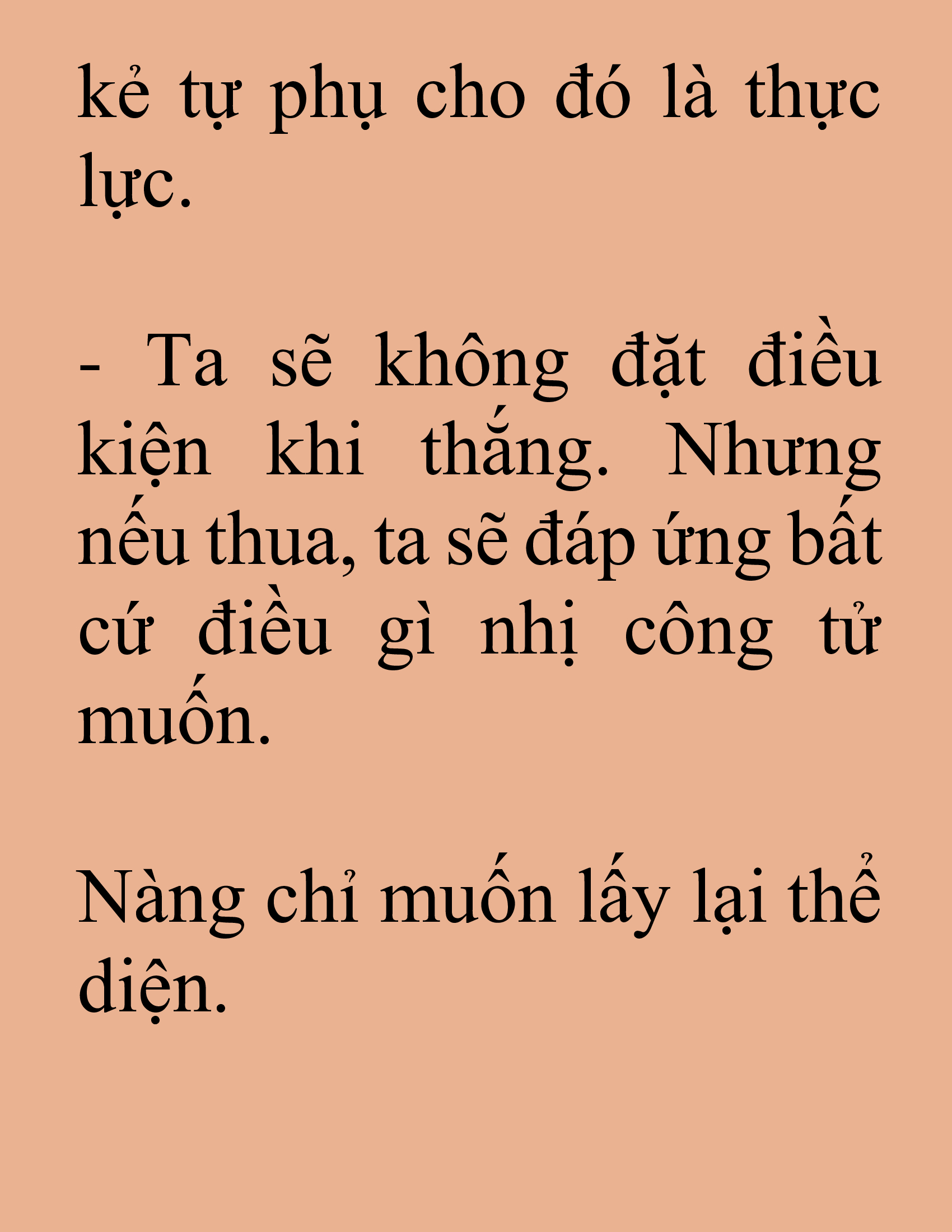 Đọc truyện SNVT[NOVEL] Tuyệt Thế Hồi Quy - Chương 83: Gương Mặt Thanh Thản Hơn Hôm Trước