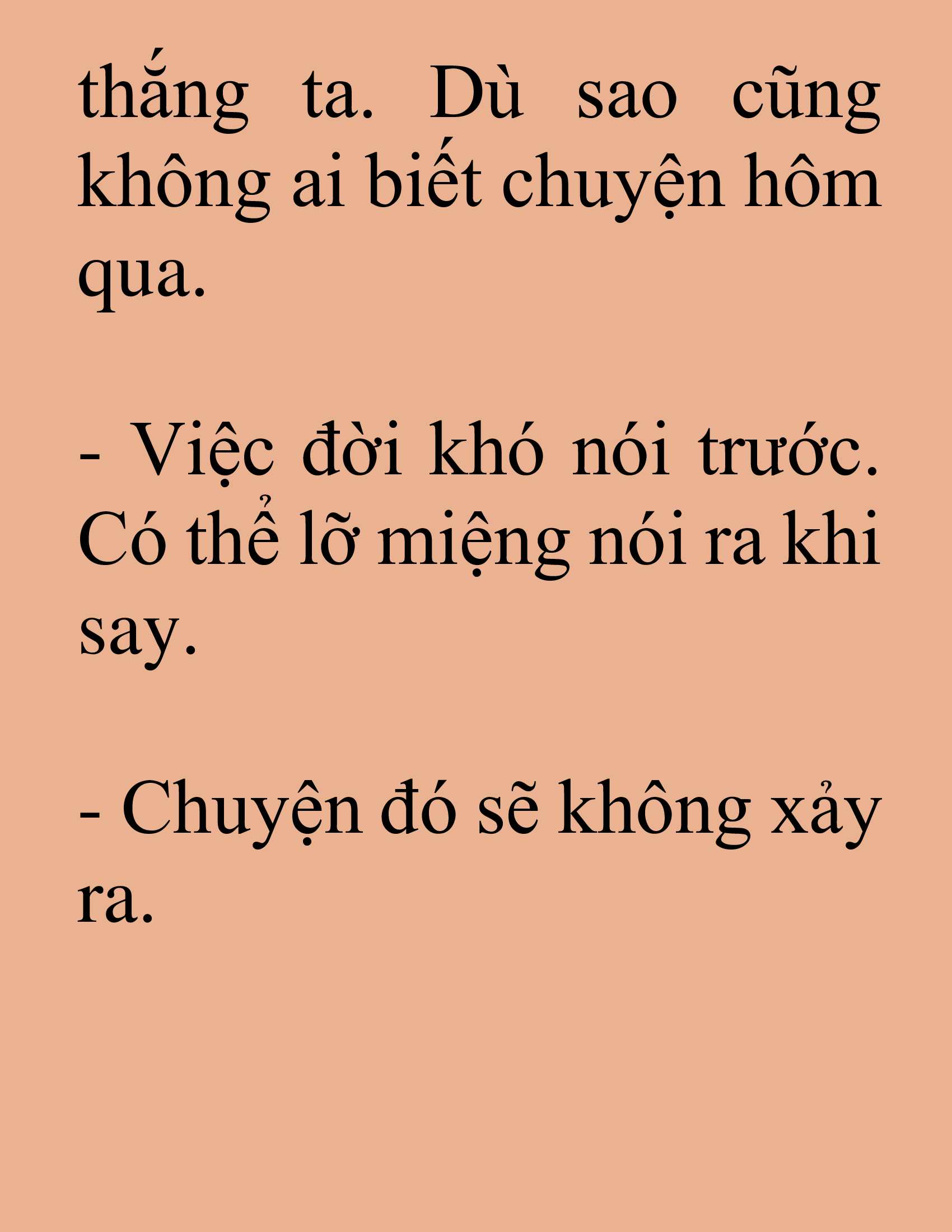Đọc truyện SNVT[NOVEL] Tuyệt Thế Hồi Quy - Chương 84: Gương Mặt Thanh Thản Hơn Hôm Trước