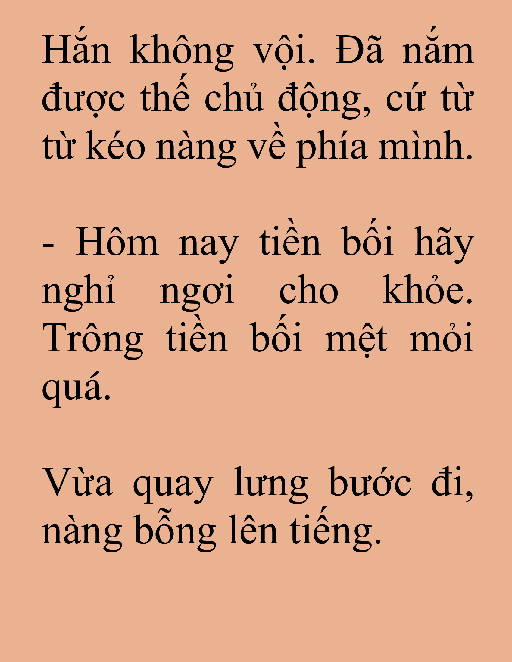 Đọc truyện SNVT[NOVEL] Tuyệt Thế Hồi Quy - Chương 84: Gương Mặt Thanh Thản Hơn Hôm Trước