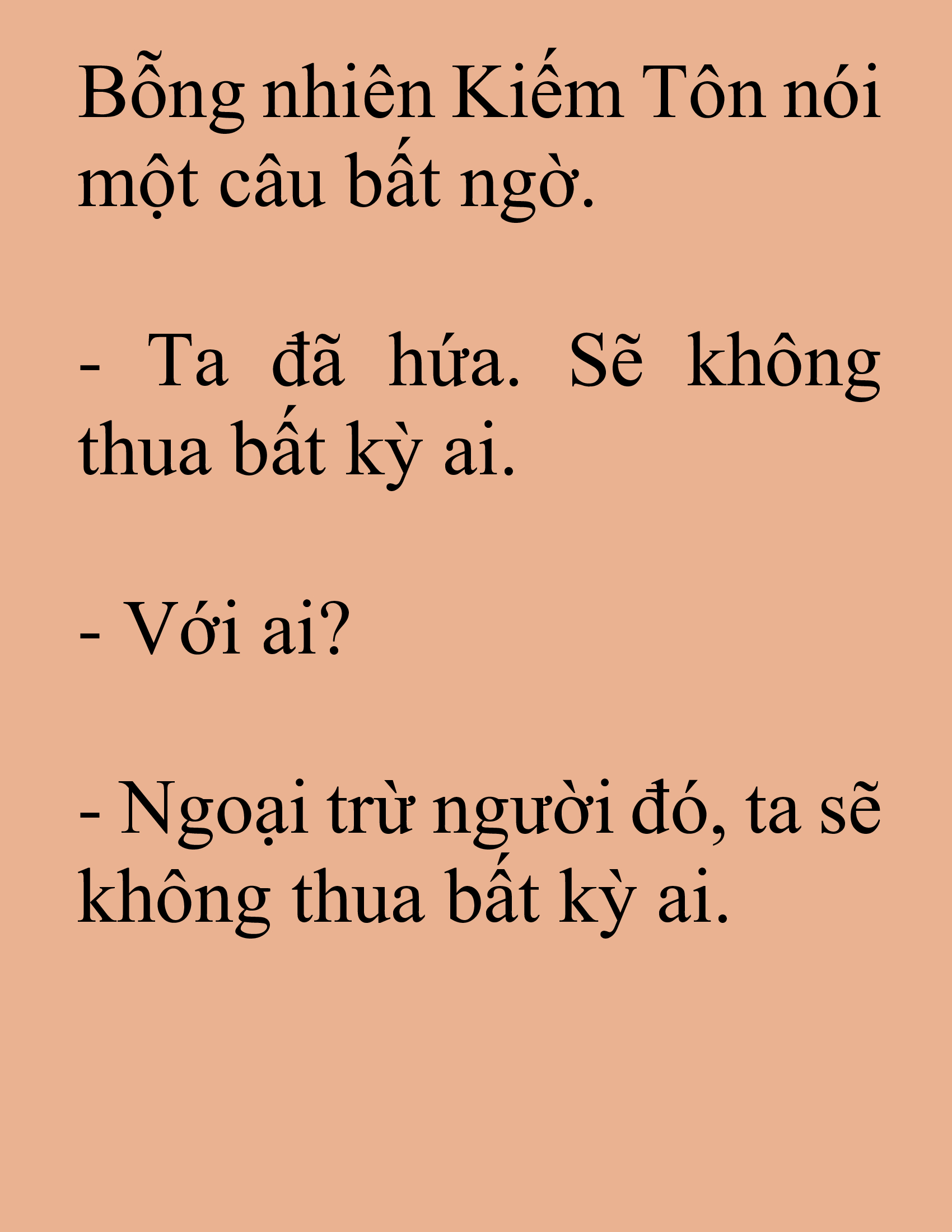 Đọc truyện SNVT[NOVEL] Tuyệt Thế Hồi Quy - Chương 84: Gương Mặt Thanh Thản Hơn Hôm Trước