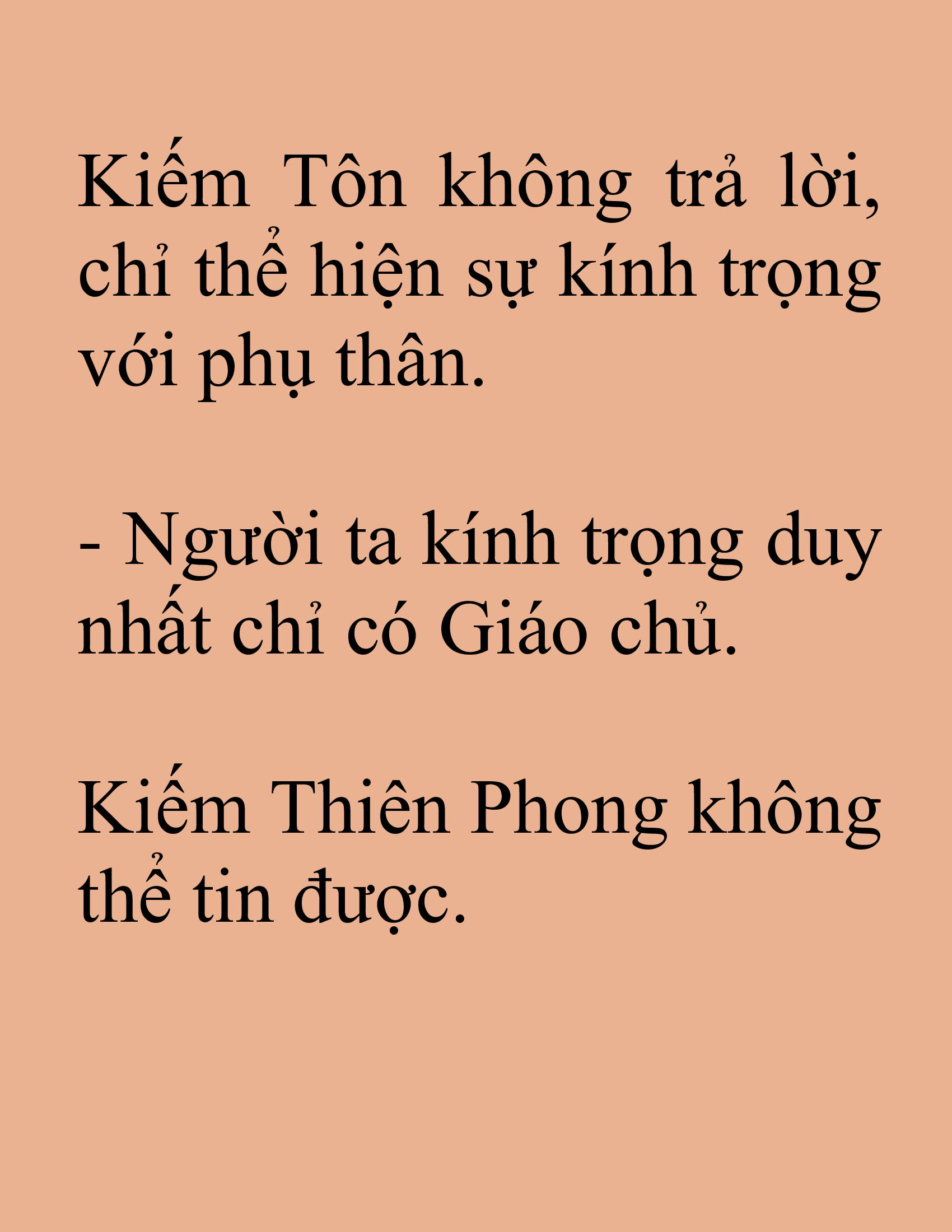 Đọc truyện SNVT[NOVEL] Tuyệt Thế Hồi Quy - Chương 84: Gương Mặt Thanh Thản Hơn Hôm Trước