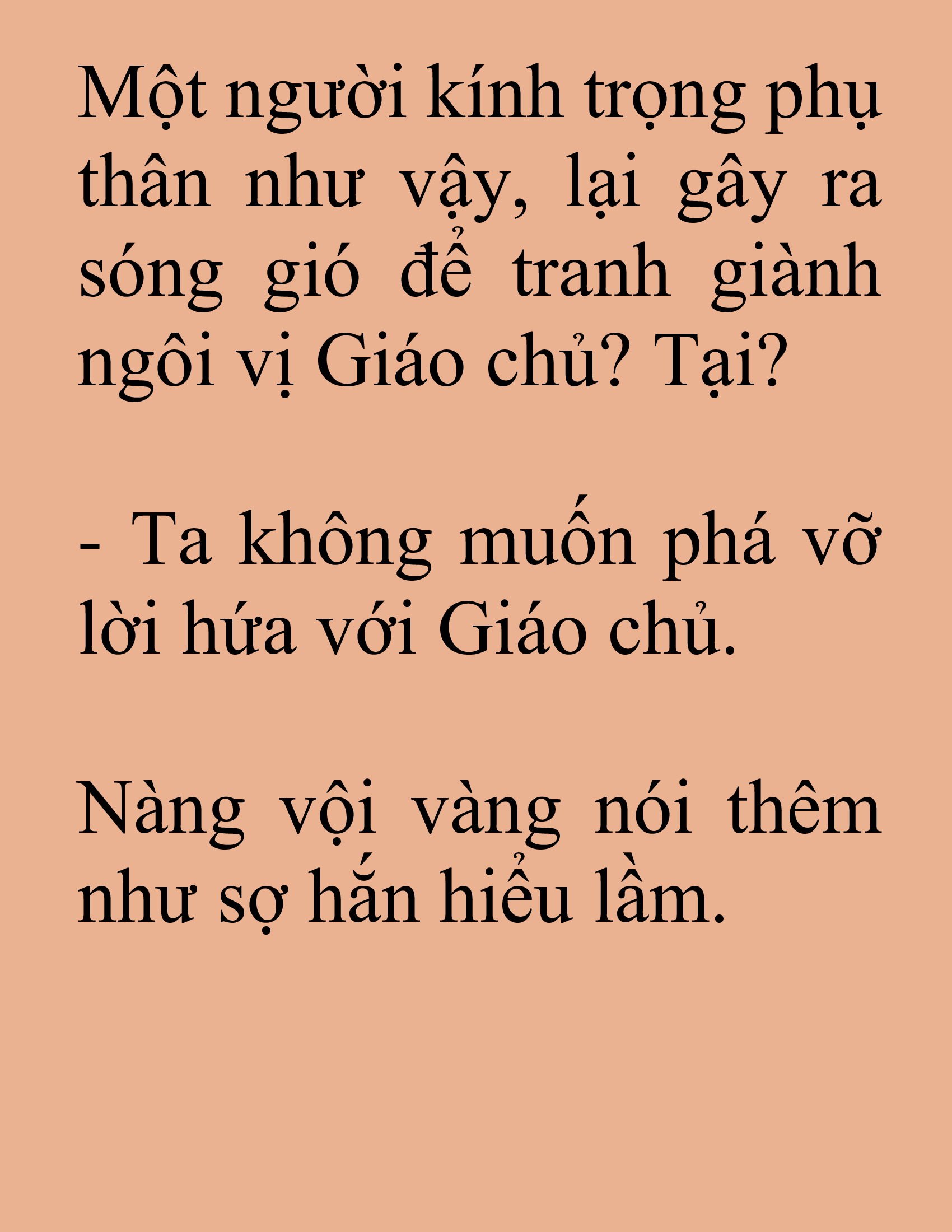 Đọc truyện SNVT[NOVEL] Tuyệt Thế Hồi Quy - Chương 84: Gương Mặt Thanh Thản Hơn Hôm Trước