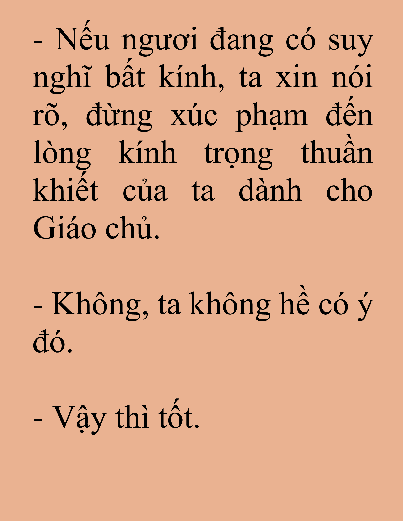 Đọc truyện SNVT[NOVEL] Tuyệt Thế Hồi Quy - Chương 84: Gương Mặt Thanh Thản Hơn Hôm Trước