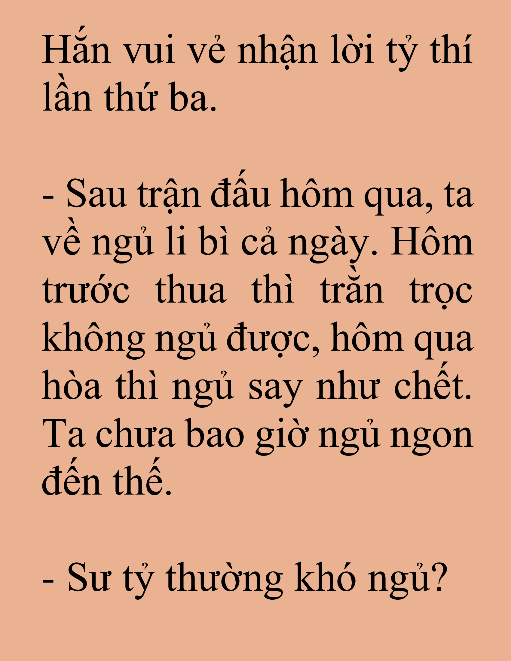 Đọc truyện SNVT[NOVEL] Tuyệt Thế Hồi Quy - Chương 85: Thói Quen Thật Đáng Sợ