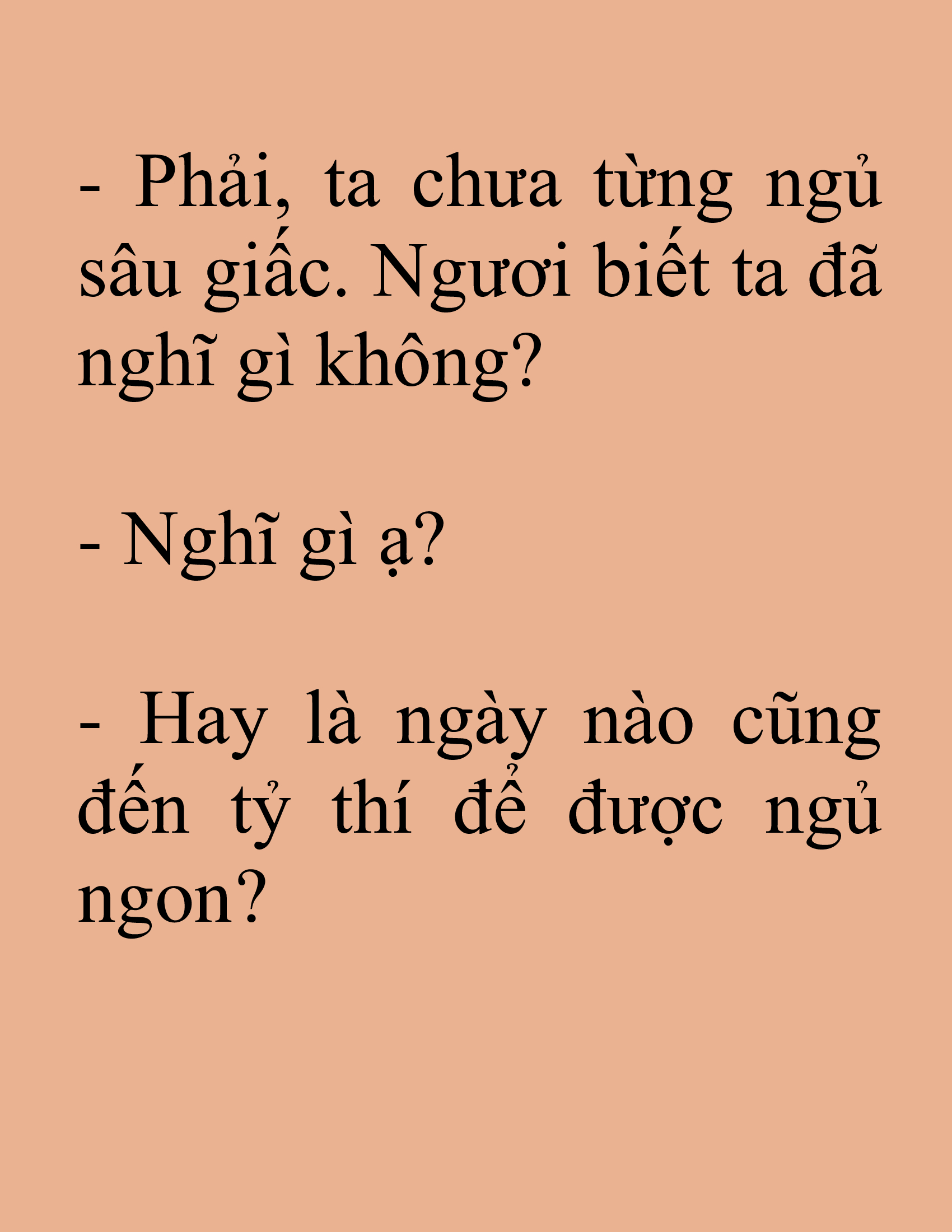 Đọc truyện SNVT[NOVEL] Tuyệt Thế Hồi Quy - Chương 85: Thói Quen Thật Đáng Sợ
