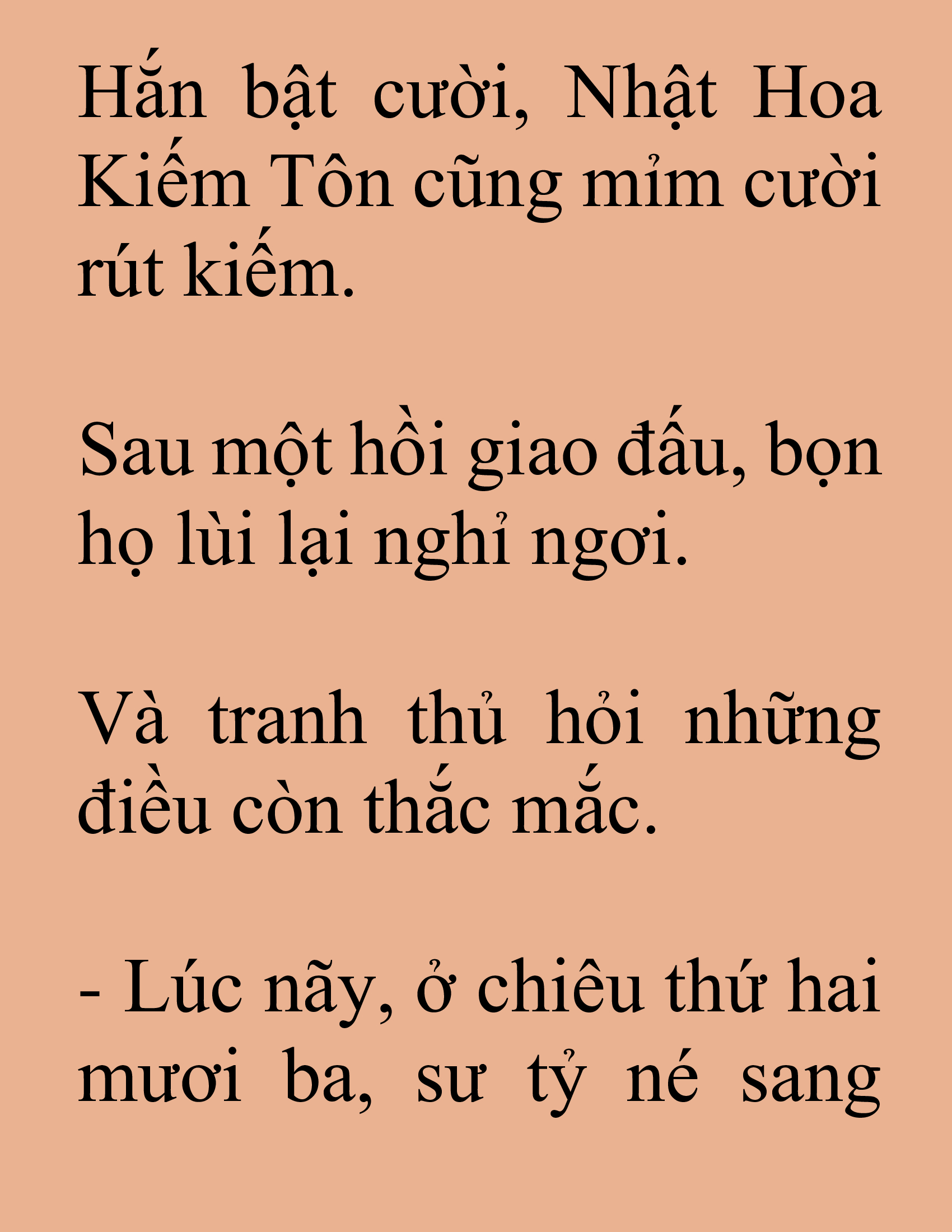 Đọc truyện SNVT[NOVEL] Tuyệt Thế Hồi Quy - Chương 85: Thói Quen Thật Đáng Sợ