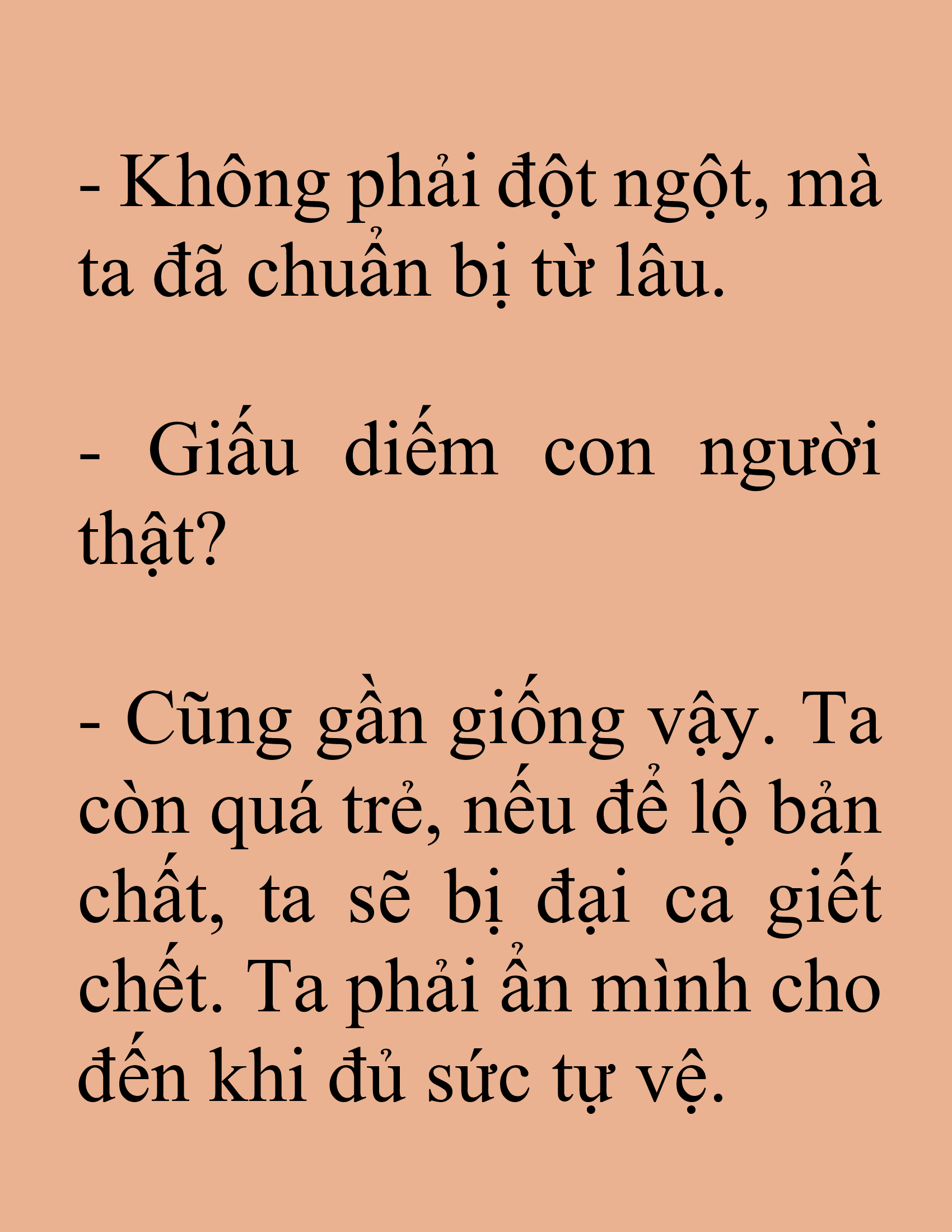 Đọc truyện SNVT[NOVEL] Tuyệt Thế Hồi Quy - Chương 85: Thói Quen Thật Đáng Sợ
