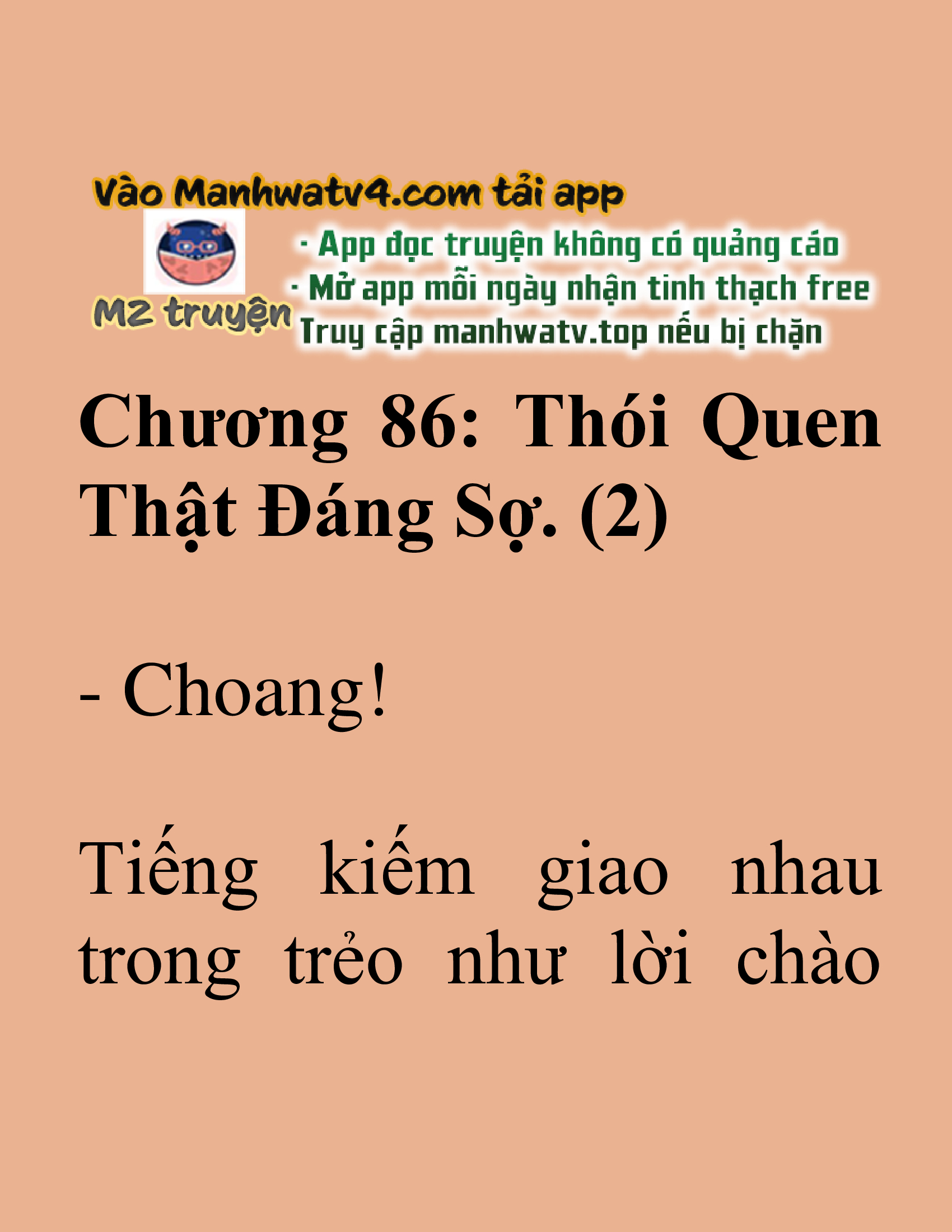 Đọc truyện SNVT[NOVEL] Tuyệt Thế Hồi Quy - Chương 86: Thói Quen Thật Đáng Sợ