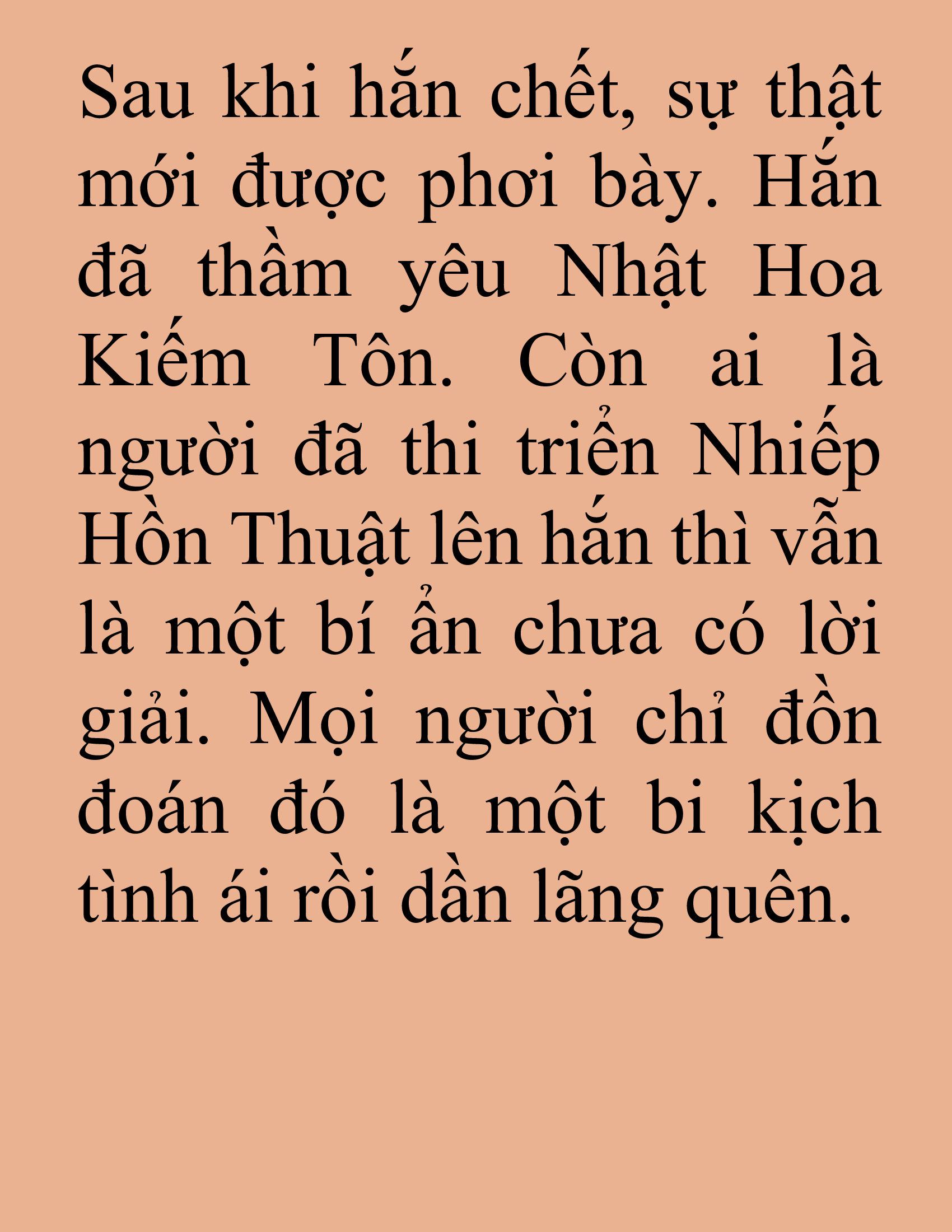 Đọc truyện SNVT[NOVEL] Tuyệt Thế Hồi Quy - Chương 88: Kẻ Huyễn Hoặc Lòng Người