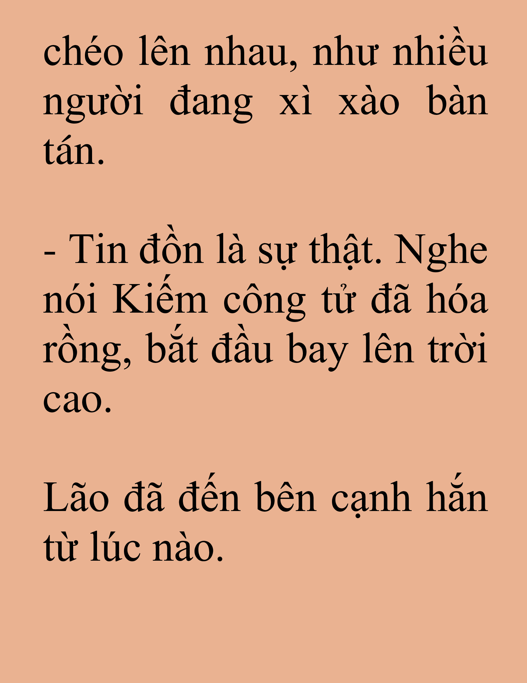 Đọc truyện SNVT[NOVEL] Tuyệt Thế Hồi Quy - Chương 91: Sống Một Mình, Sao Lại Cô Đơn