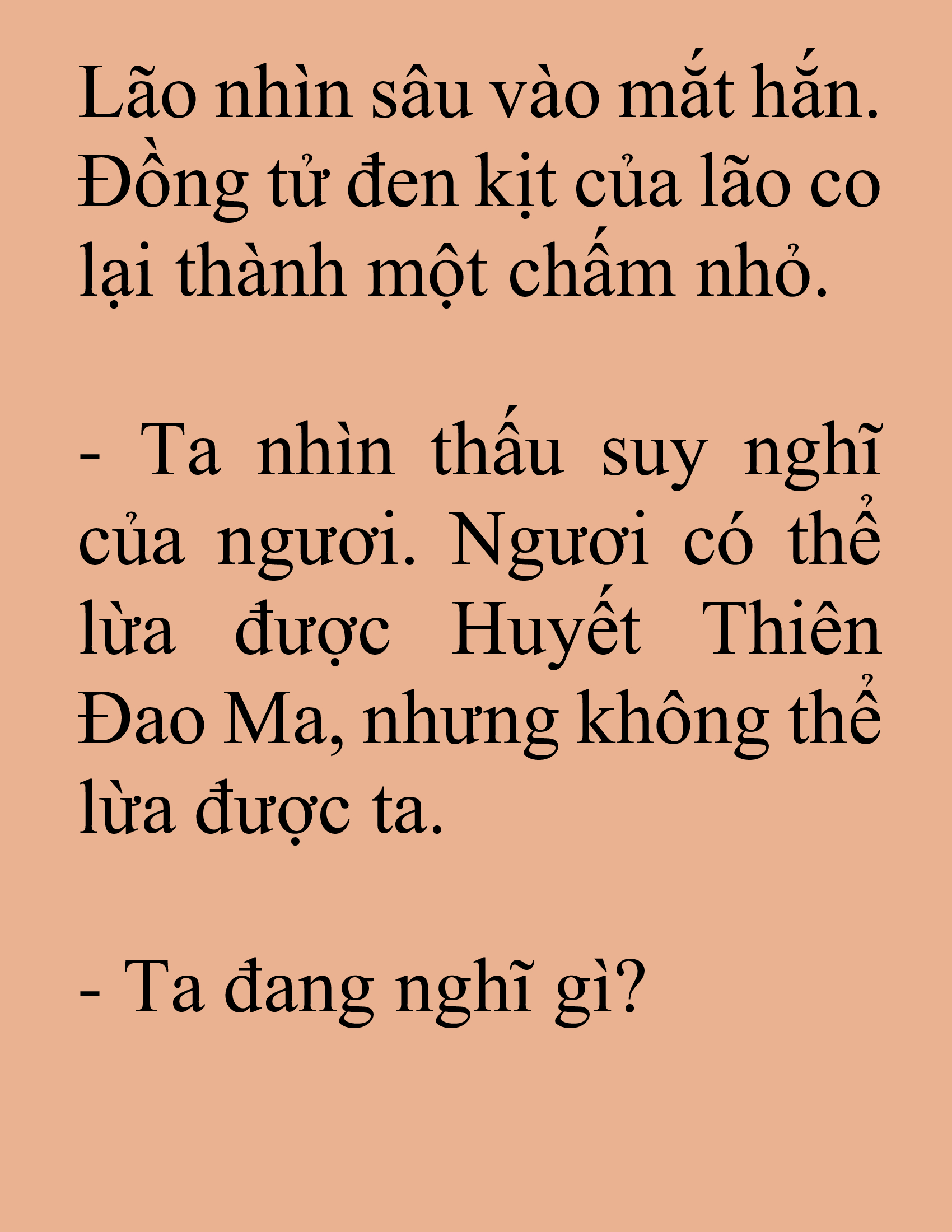 Đọc truyện SNVT[NOVEL] Tuyệt Thế Hồi Quy - Chương 91: Sống Một Mình, Sao Lại Cô Đơn