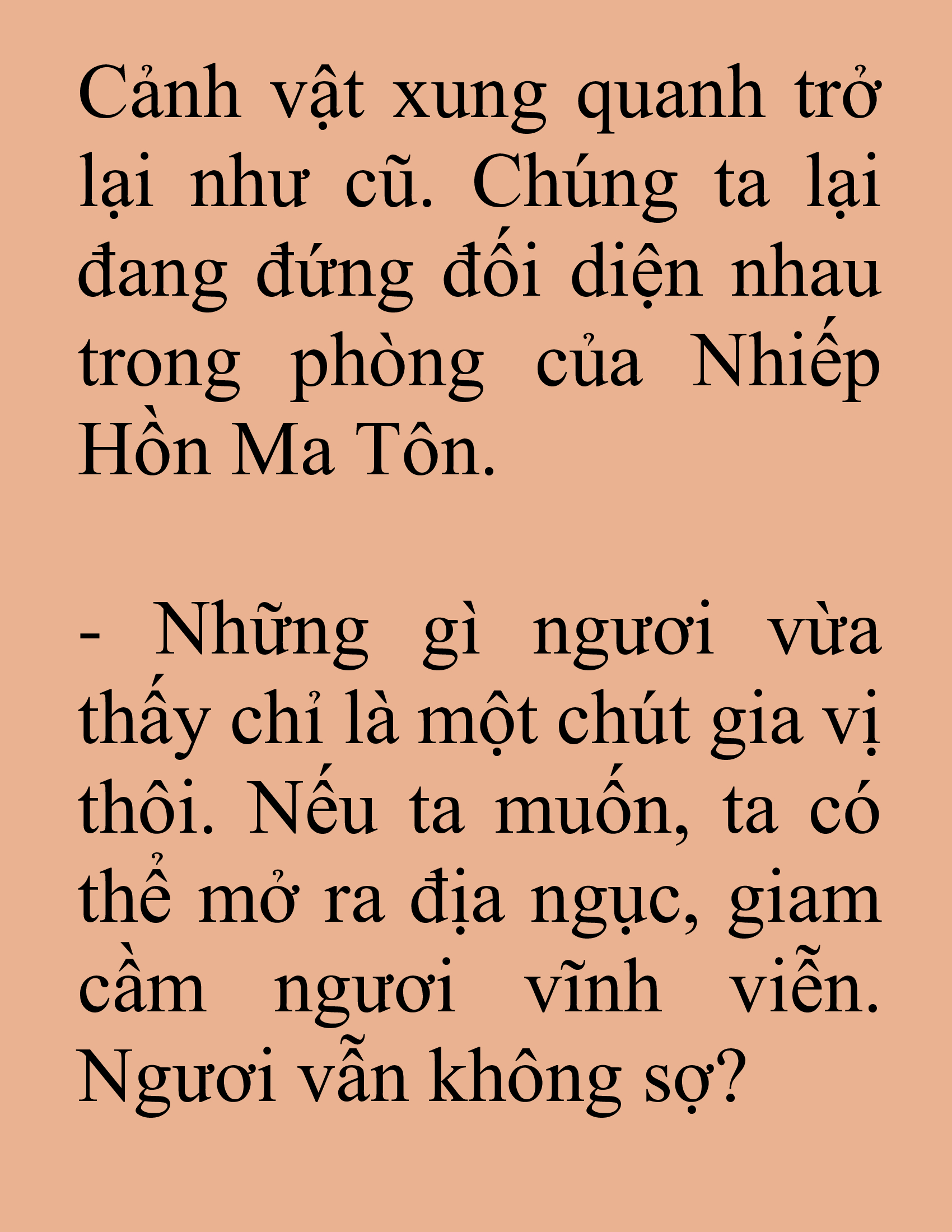 Đọc truyện SNVT[NOVEL] Tuyệt Thế Hồi Quy - Chương 91: Sống Một Mình, Sao Lại Cô Đơn