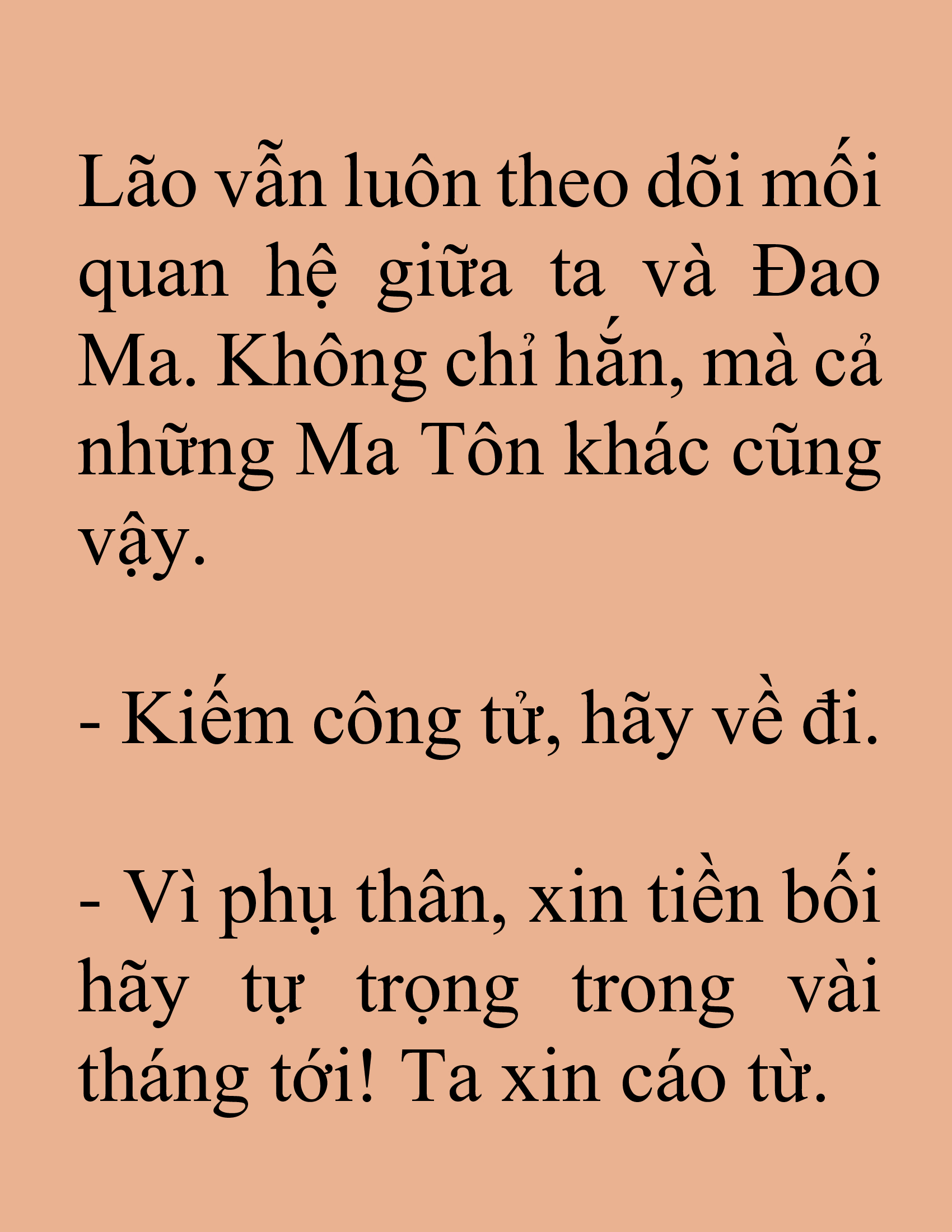 Đọc truyện SNVT[NOVEL] Tuyệt Thế Hồi Quy - Chương 91: Sống Một Mình, Sao Lại Cô Đơn