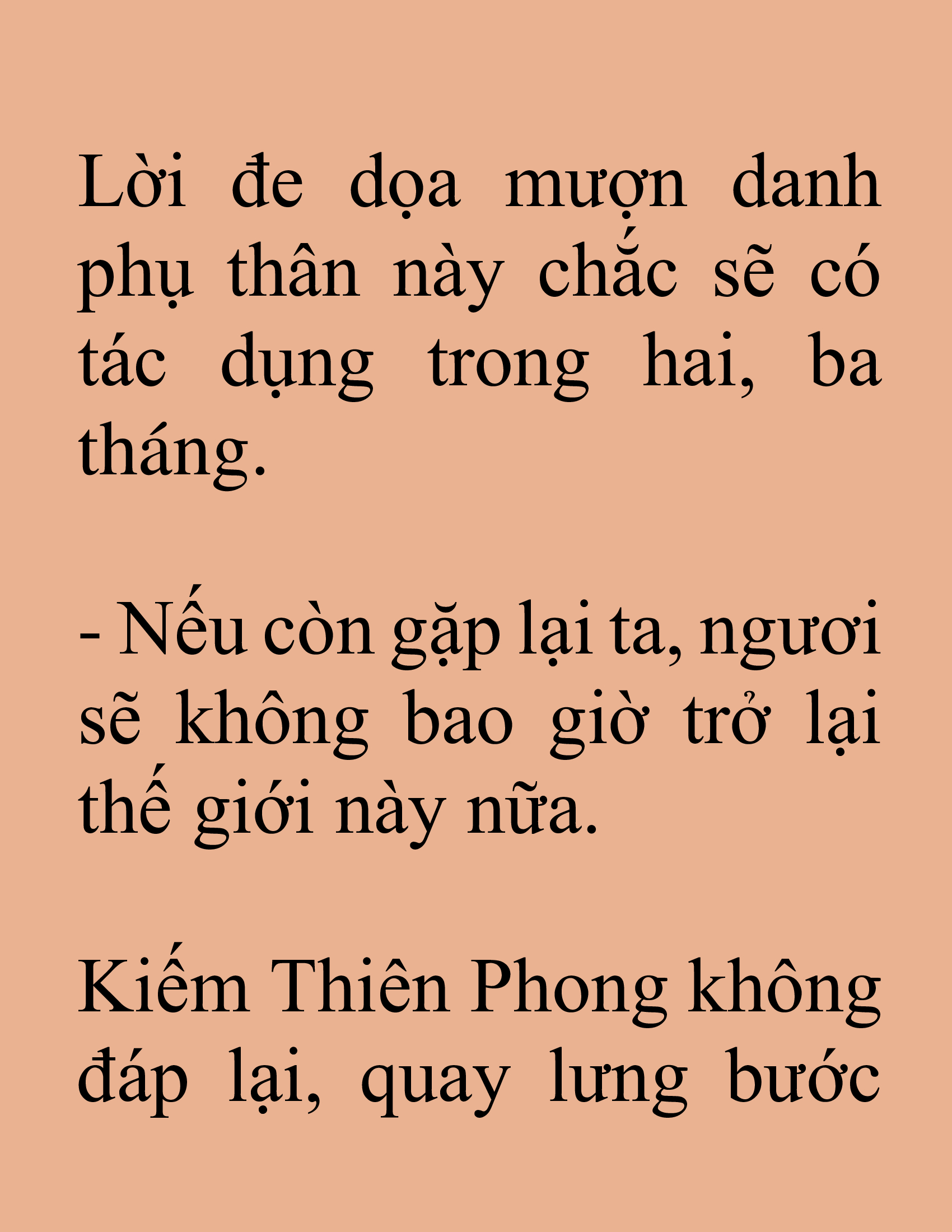 Đọc truyện SNVT[NOVEL] Tuyệt Thế Hồi Quy - Chương 91: Sống Một Mình, Sao Lại Cô Đơn