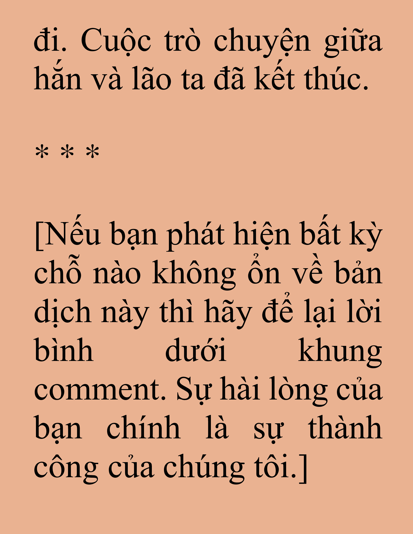 Đọc truyện SNVT[NOVEL] Tuyệt Thế Hồi Quy - Chương 91: Sống Một Mình, Sao Lại Cô Đơn