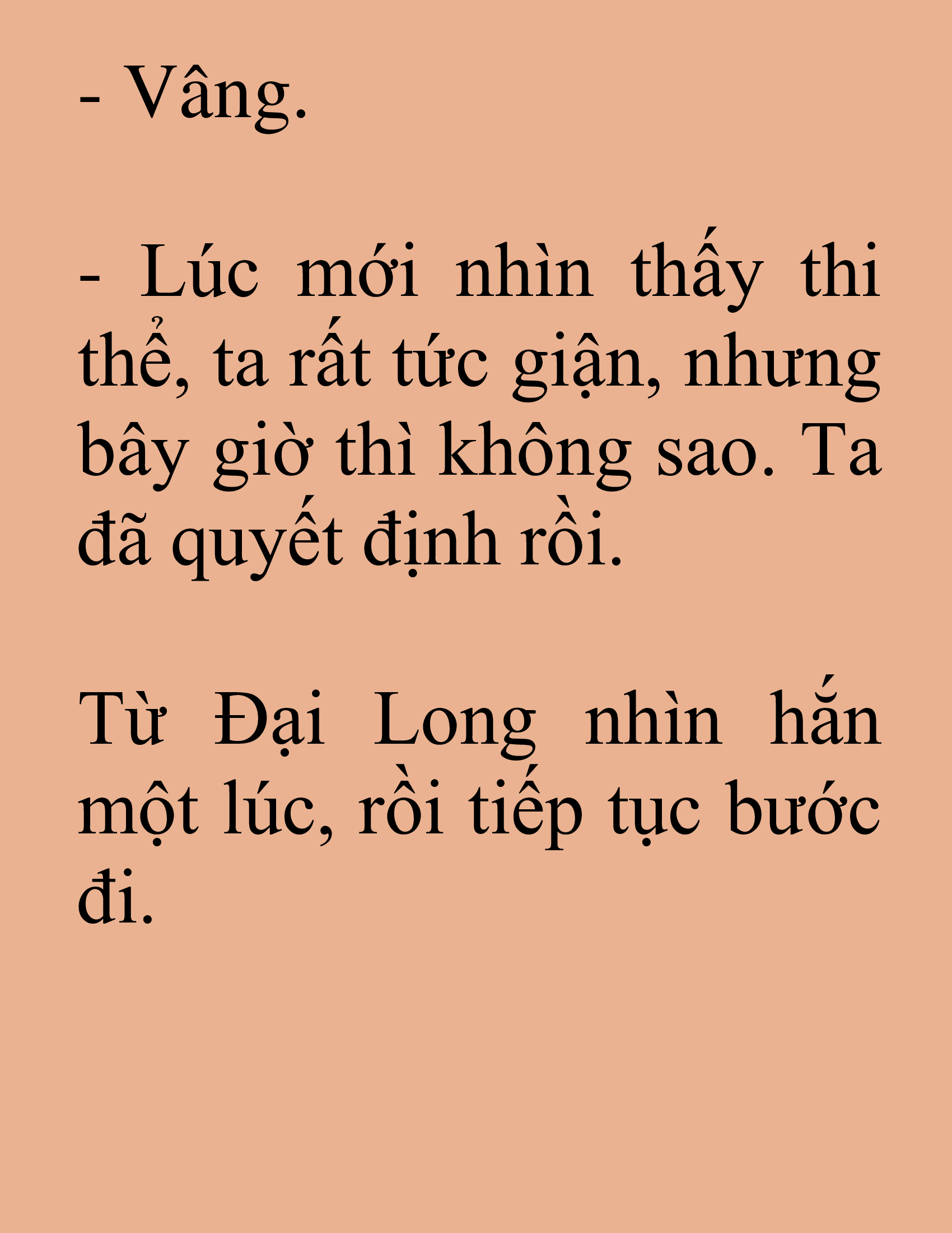 Đọc truyện SNVT[NOVEL] Tuyệt Thế Hồi Quy - Chương 92: Sống Một Mình, Sao Lại Cô Đơn
