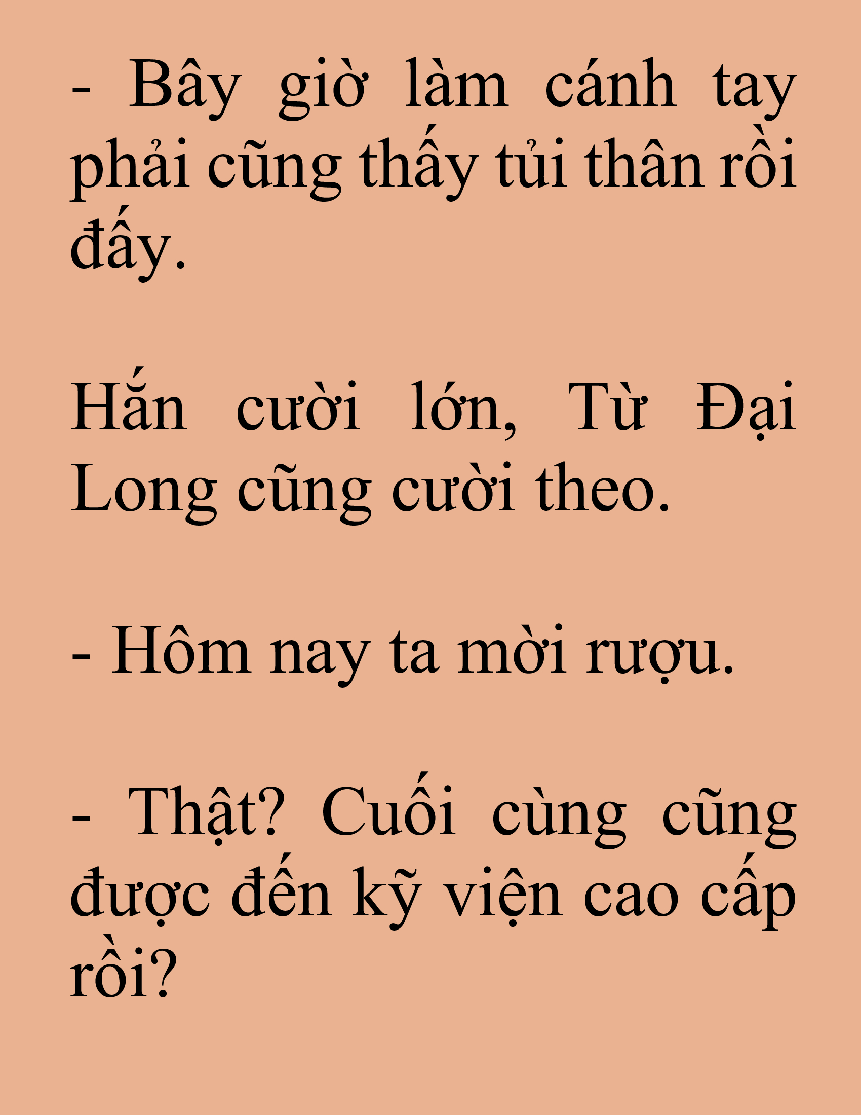 Đọc truyện SNVT[NOVEL] Tuyệt Thế Hồi Quy - Chương 92: Sống Một Mình, Sao Lại Cô Đơn