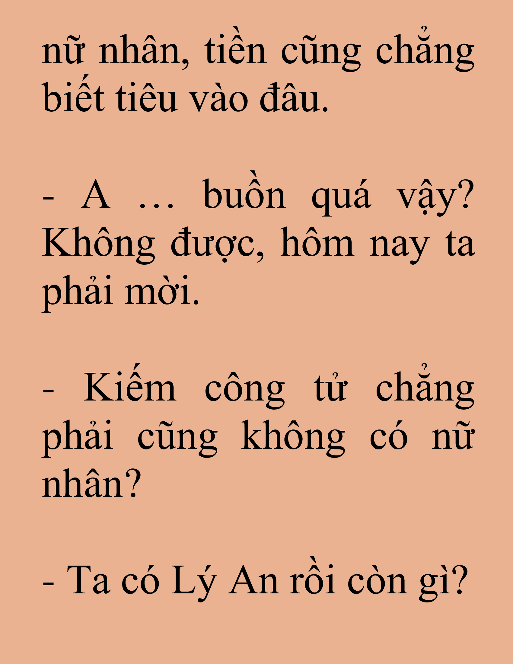 Đọc truyện SNVT[NOVEL] Tuyệt Thế Hồi Quy - Chương 92: Sống Một Mình, Sao Lại Cô Đơn