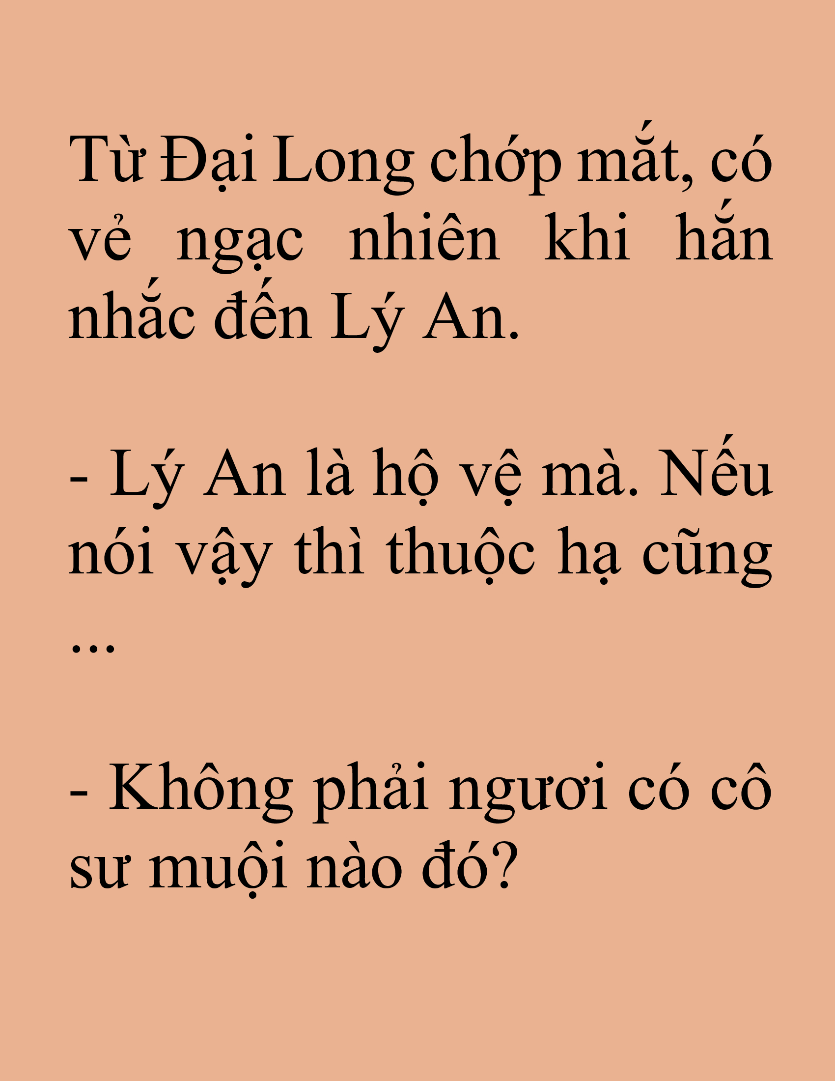 Đọc truyện SNVT[NOVEL] Tuyệt Thế Hồi Quy - Chương 92: Sống Một Mình, Sao Lại Cô Đơn
