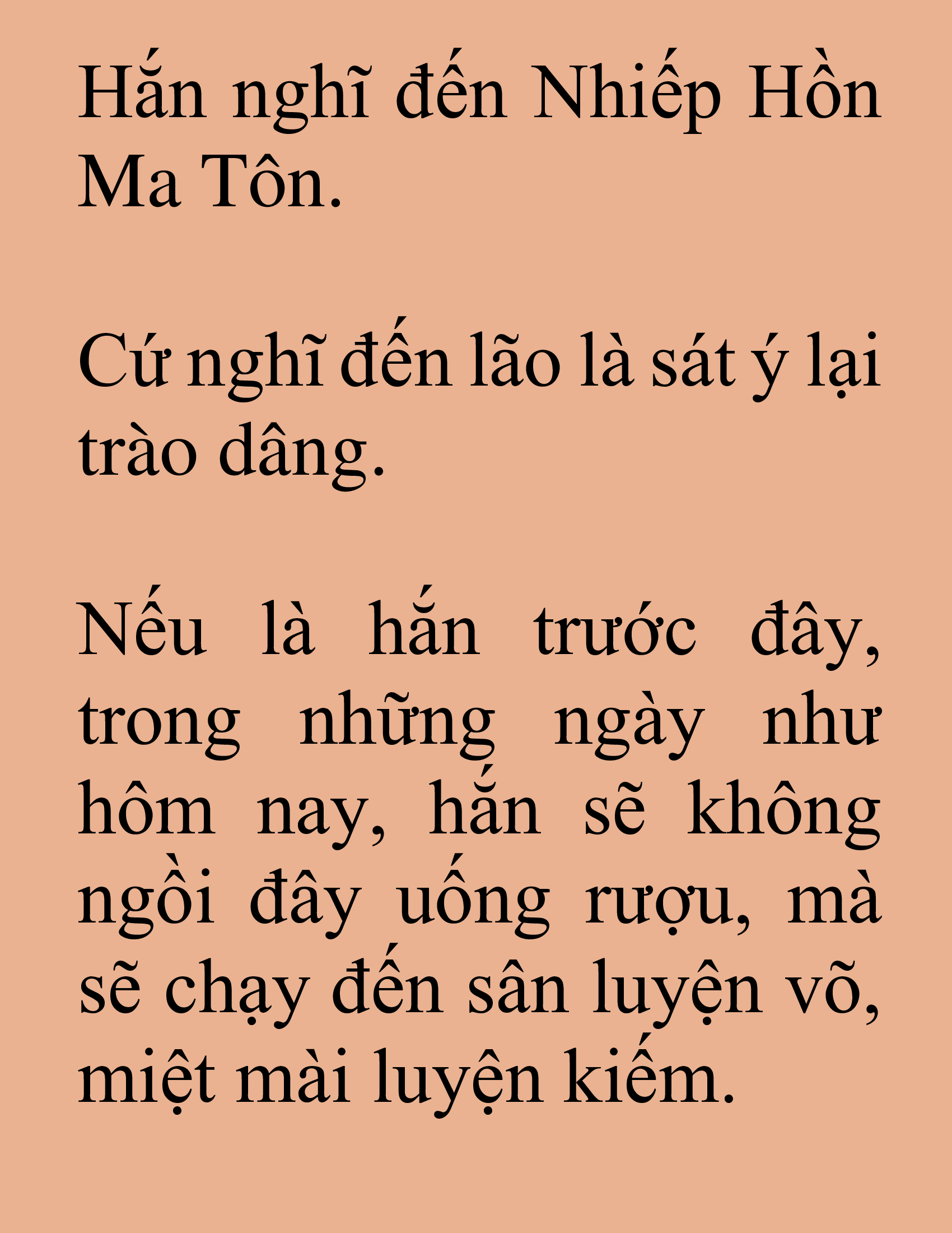 Đọc truyện SNVT[NOVEL] Tuyệt Thế Hồi Quy - Chương 92: Sống Một Mình, Sao Lại Cô Đơn