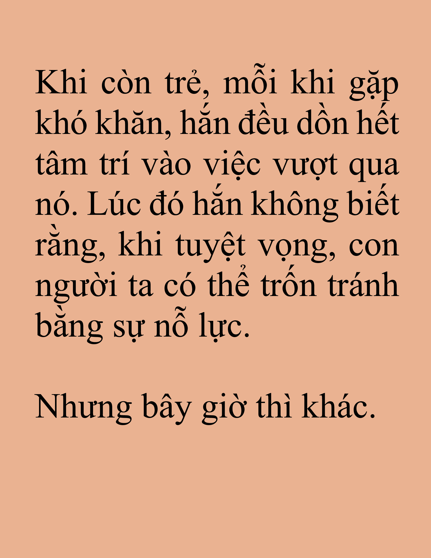 Đọc truyện SNVT[NOVEL] Tuyệt Thế Hồi Quy - Chương 92: Sống Một Mình, Sao Lại Cô Đơn