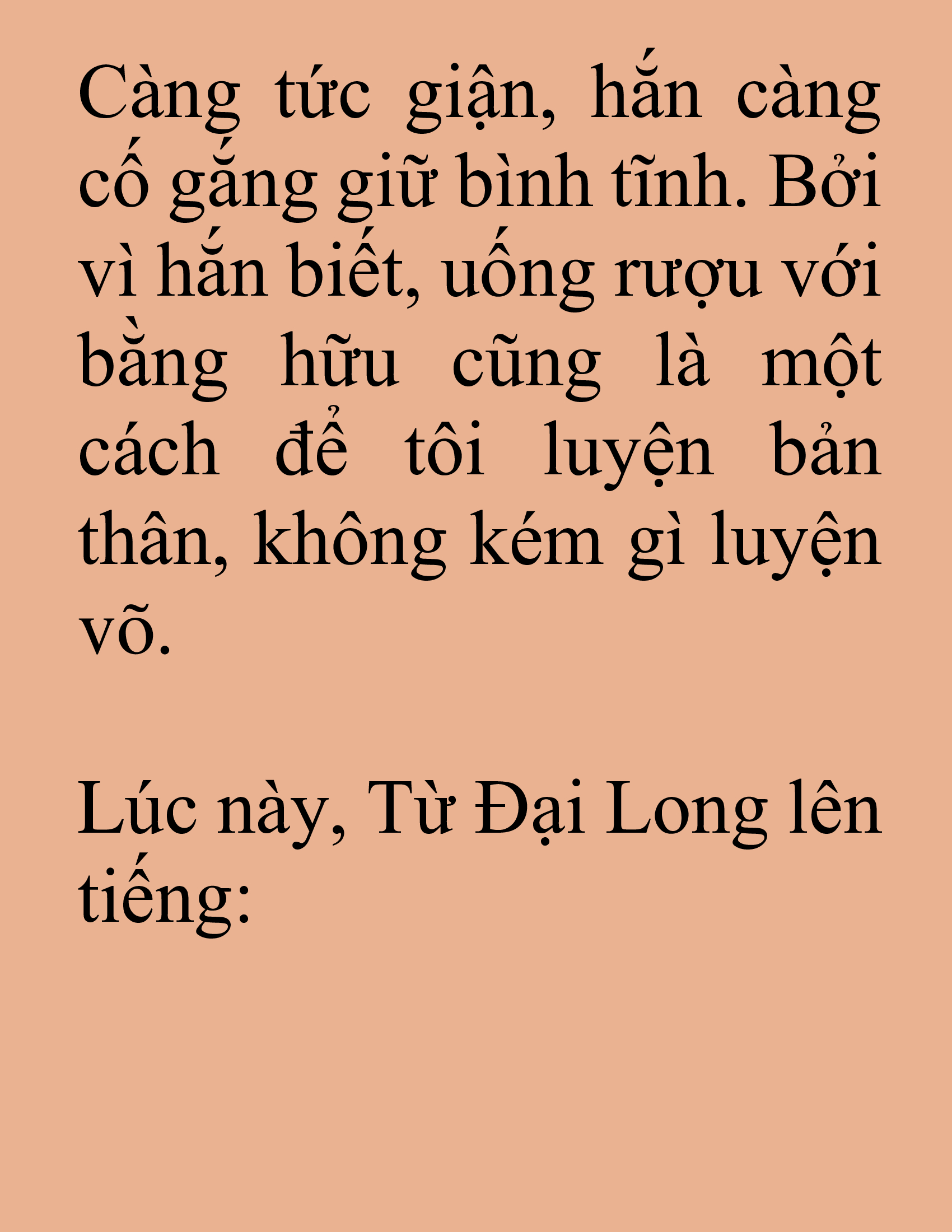 Đọc truyện SNVT[NOVEL] Tuyệt Thế Hồi Quy - Chương 92: Sống Một Mình, Sao Lại Cô Đơn
