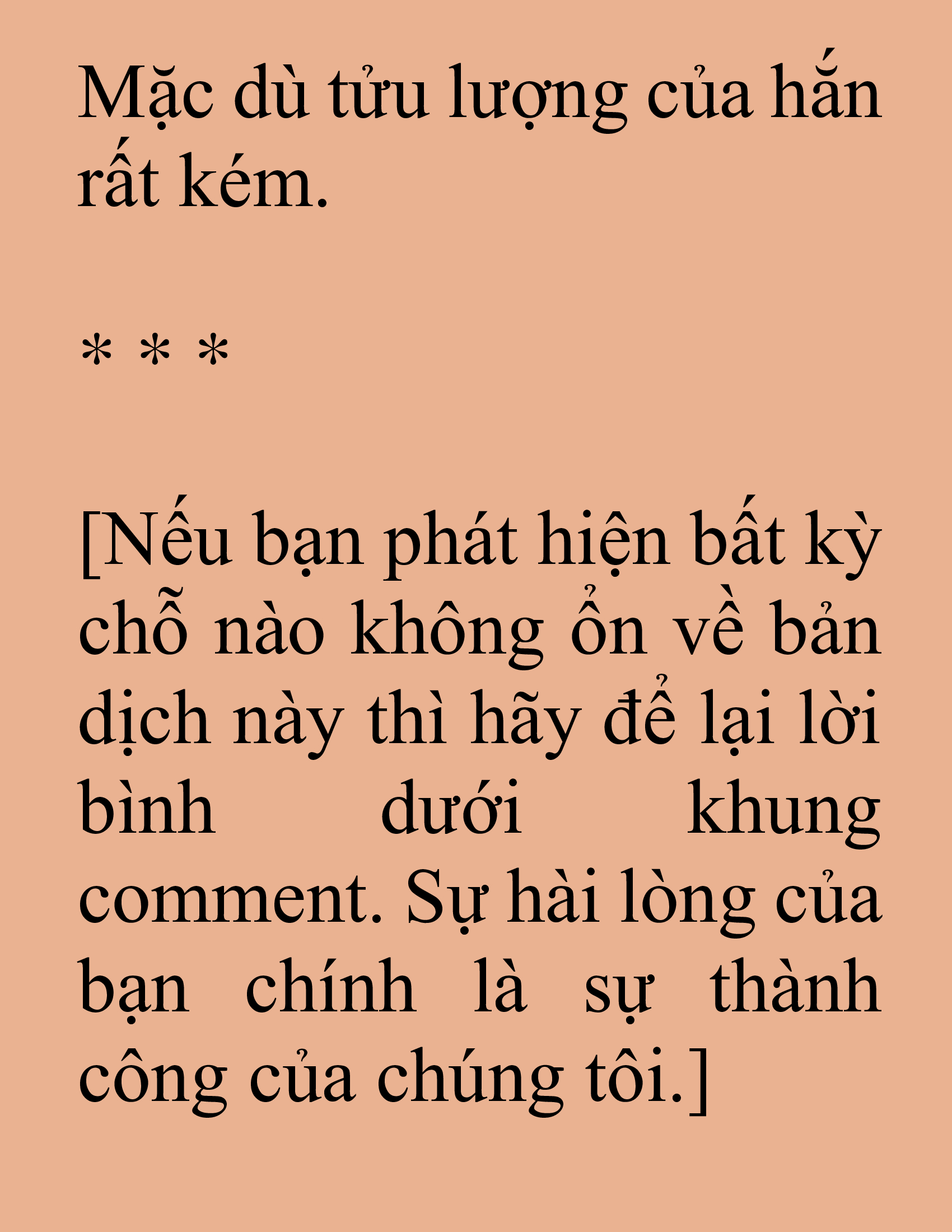 Đọc truyện SNVT[NOVEL] Tuyệt Thế Hồi Quy - Chương 92: Sống Một Mình, Sao Lại Cô Đơn