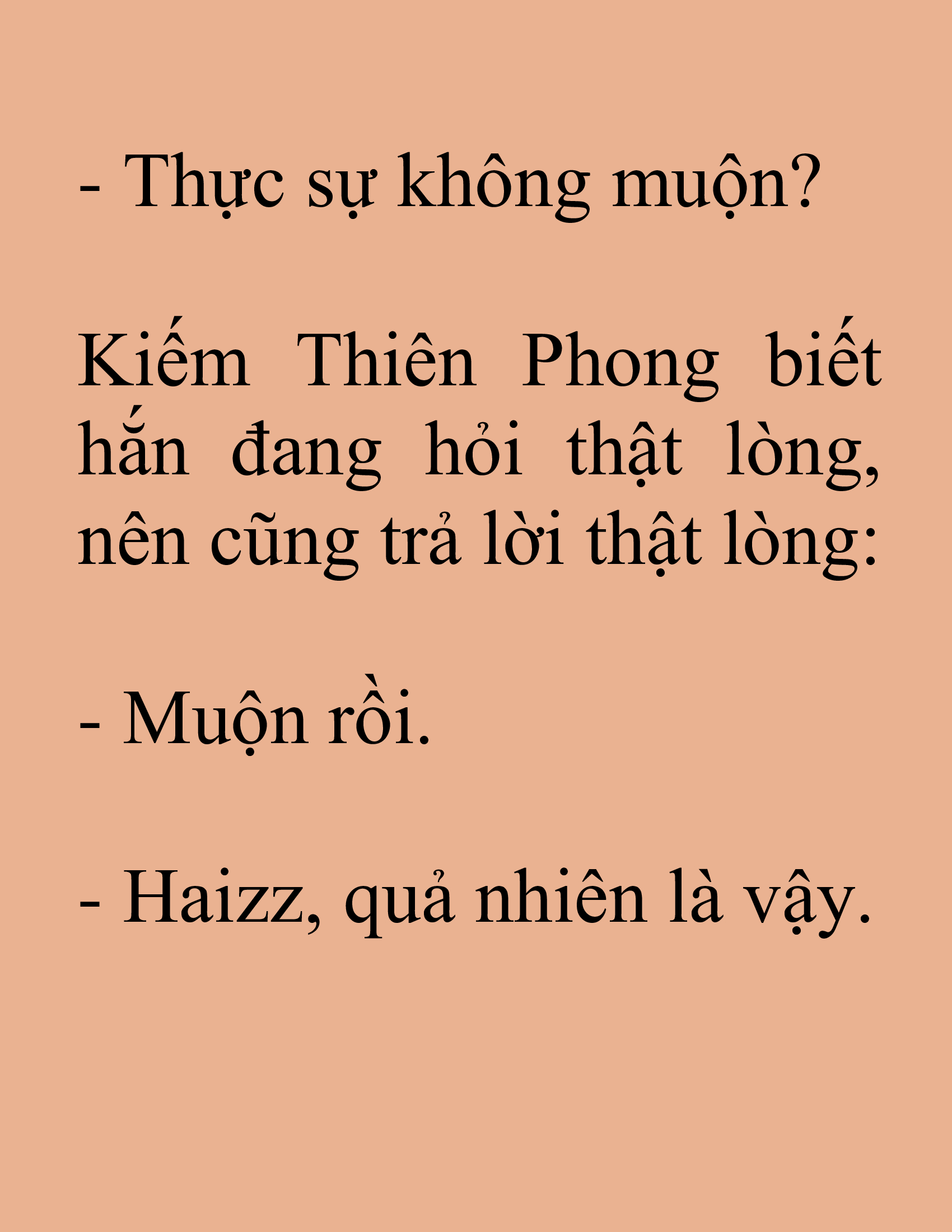 Đọc truyện SNVT[NOVEL] Tuyệt Thế Hồi Quy - Chương 93: Không Cho Phép Thì Ta Bám Quần