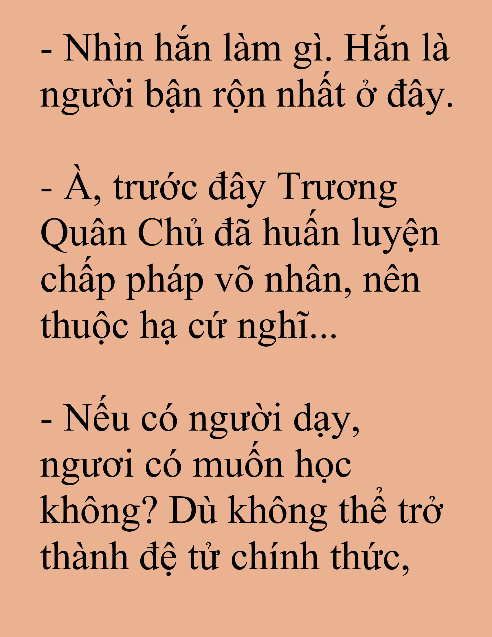 Đọc truyện SNVT[NOVEL] Tuyệt Thế Hồi Quy - Chương 94: Không Cho Phép Thì Ta Bám Quần