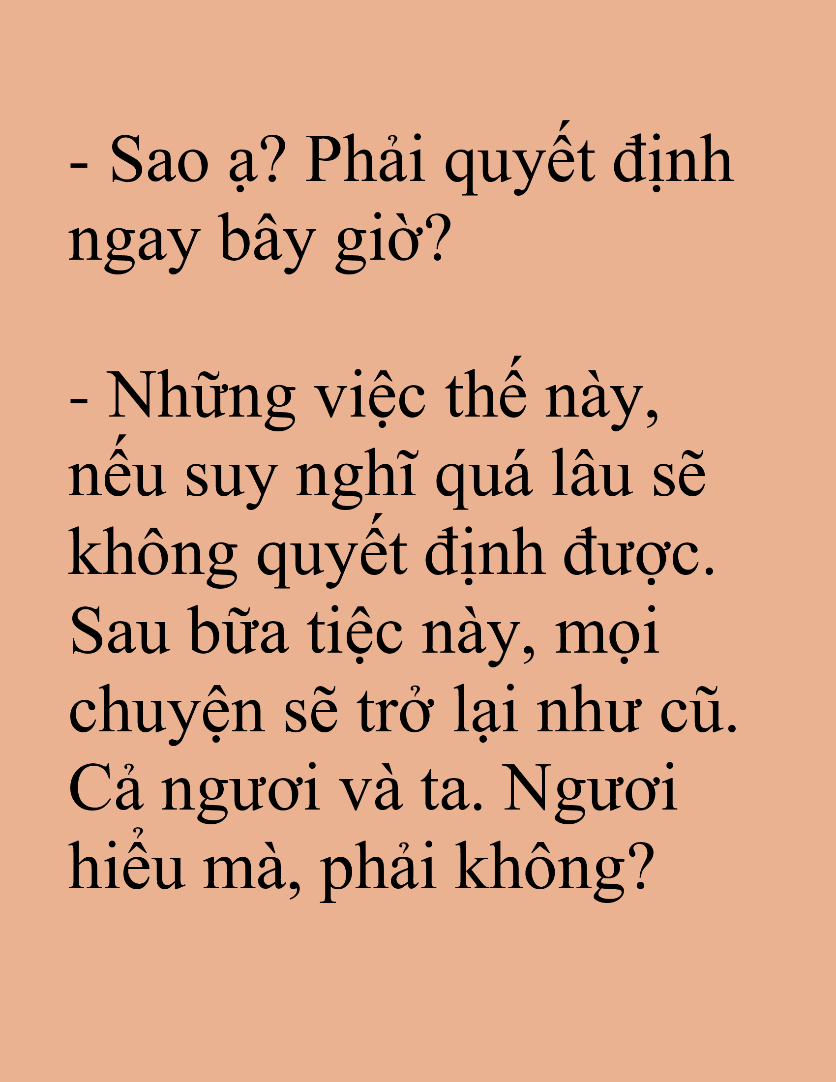 Đọc truyện SNVT[NOVEL] Tuyệt Thế Hồi Quy - Chương 94: Không Cho Phép Thì Ta Bám Quần