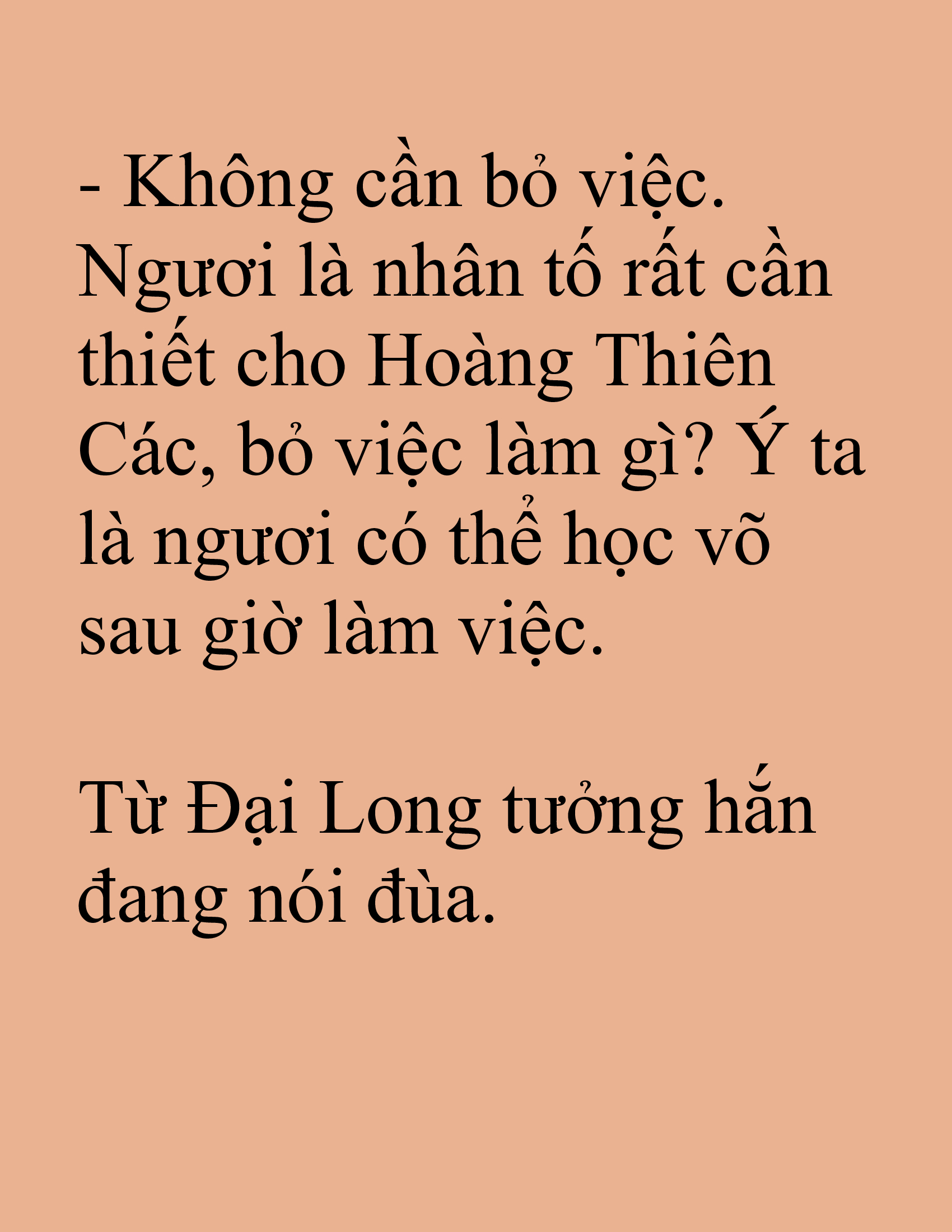 Đọc truyện SNVT[NOVEL] Tuyệt Thế Hồi Quy - Chương 94: Không Cho Phép Thì Ta Bám Quần