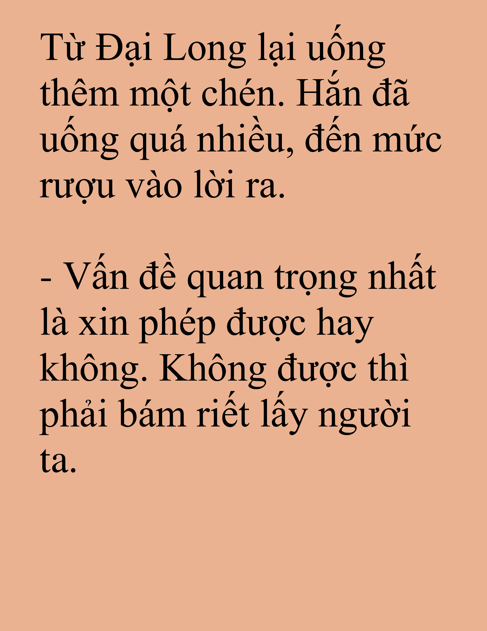 Đọc truyện SNVT[NOVEL] Tuyệt Thế Hồi Quy - Chương 94: Không Cho Phép Thì Ta Bám Quần