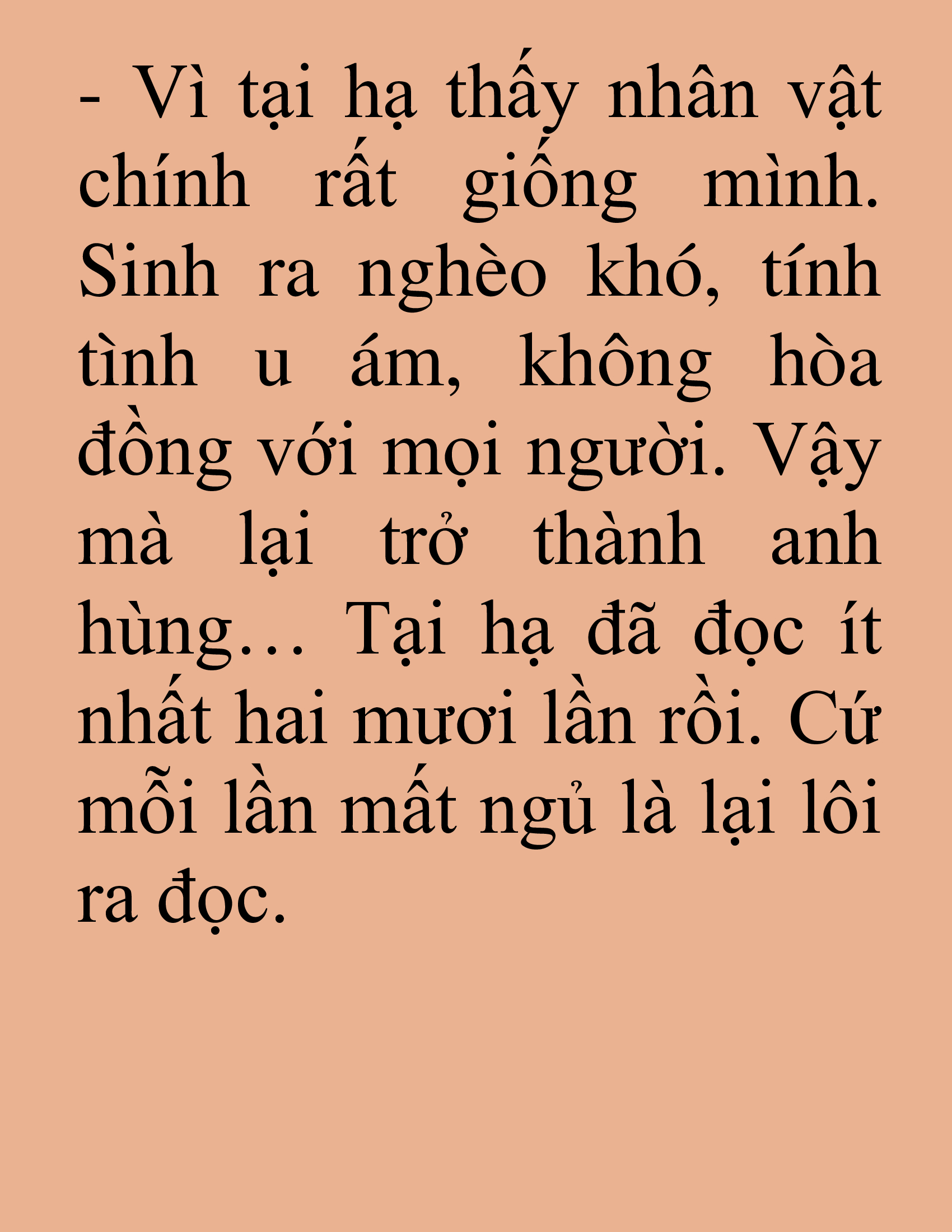 Đọc truyện SNVT[NOVEL] Tuyệt Thế Hồi Quy - Chương 97: Chỉ Vậy Thôi
