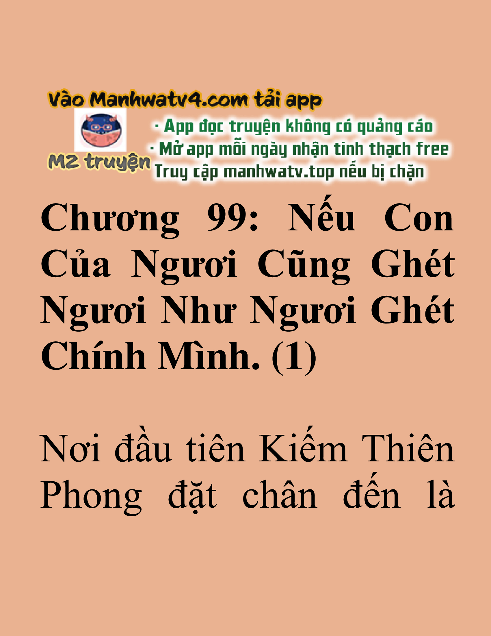 Đọc truyện SNVT[NOVEL] Tuyệt Thế Hồi Quy - Chương 99: Nếu Con Của Ngươi Cũng Ghét Ngươi Như Ngươi Ghét Chính Mình