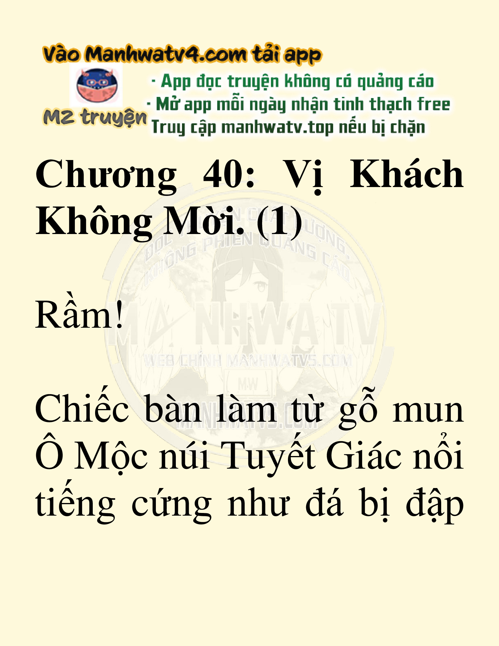 Đọc truyện SNVT[NOVEL] Võ Giả Thiên Tài Trí Nhớ Siêu Phàm - Chương 40: Vị Khách Không Mời