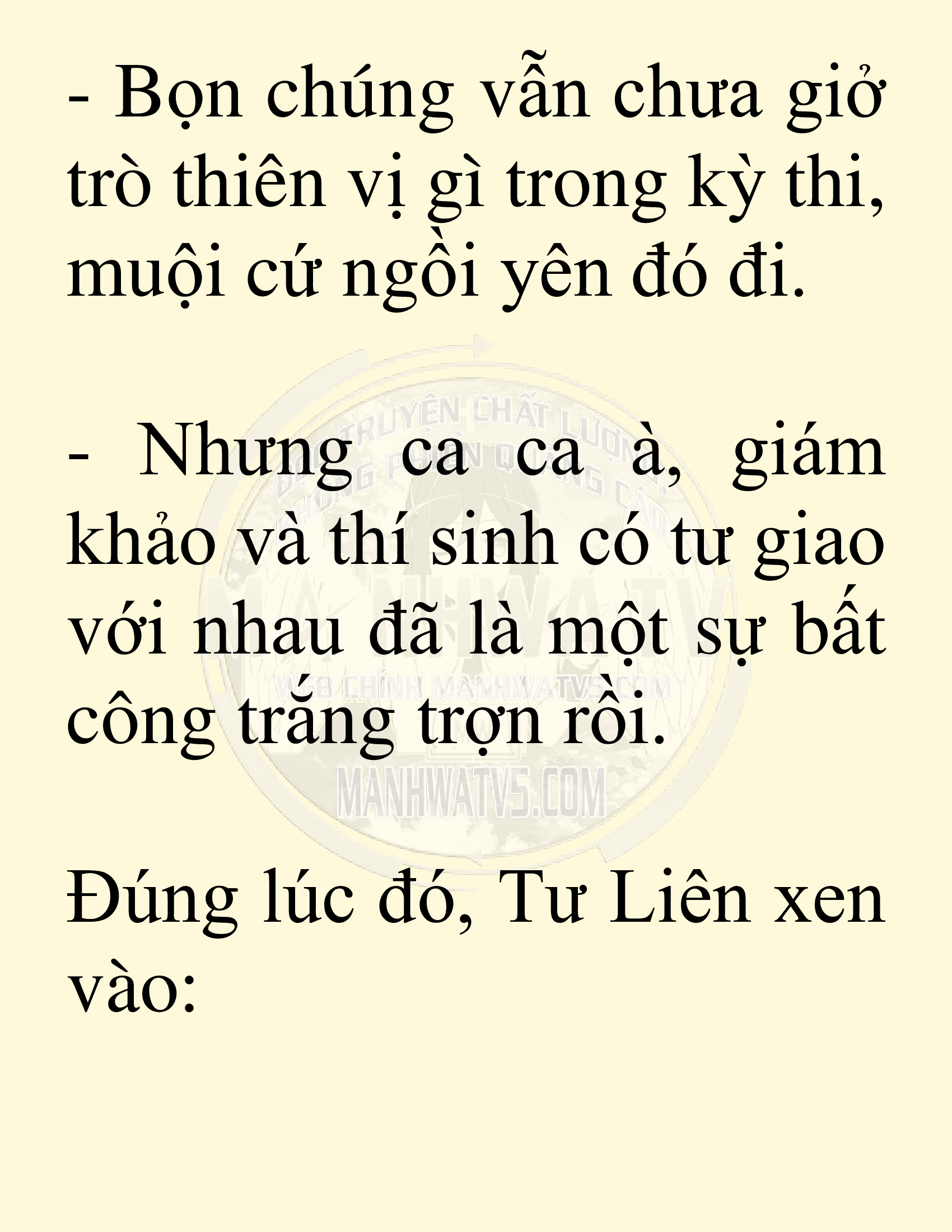 Đọc truyện SNVT[NOVEL] Võ Giả Thiên Tài Trí Nhớ Siêu Phàm - Chương 57: Thao Túng Khảo Thí