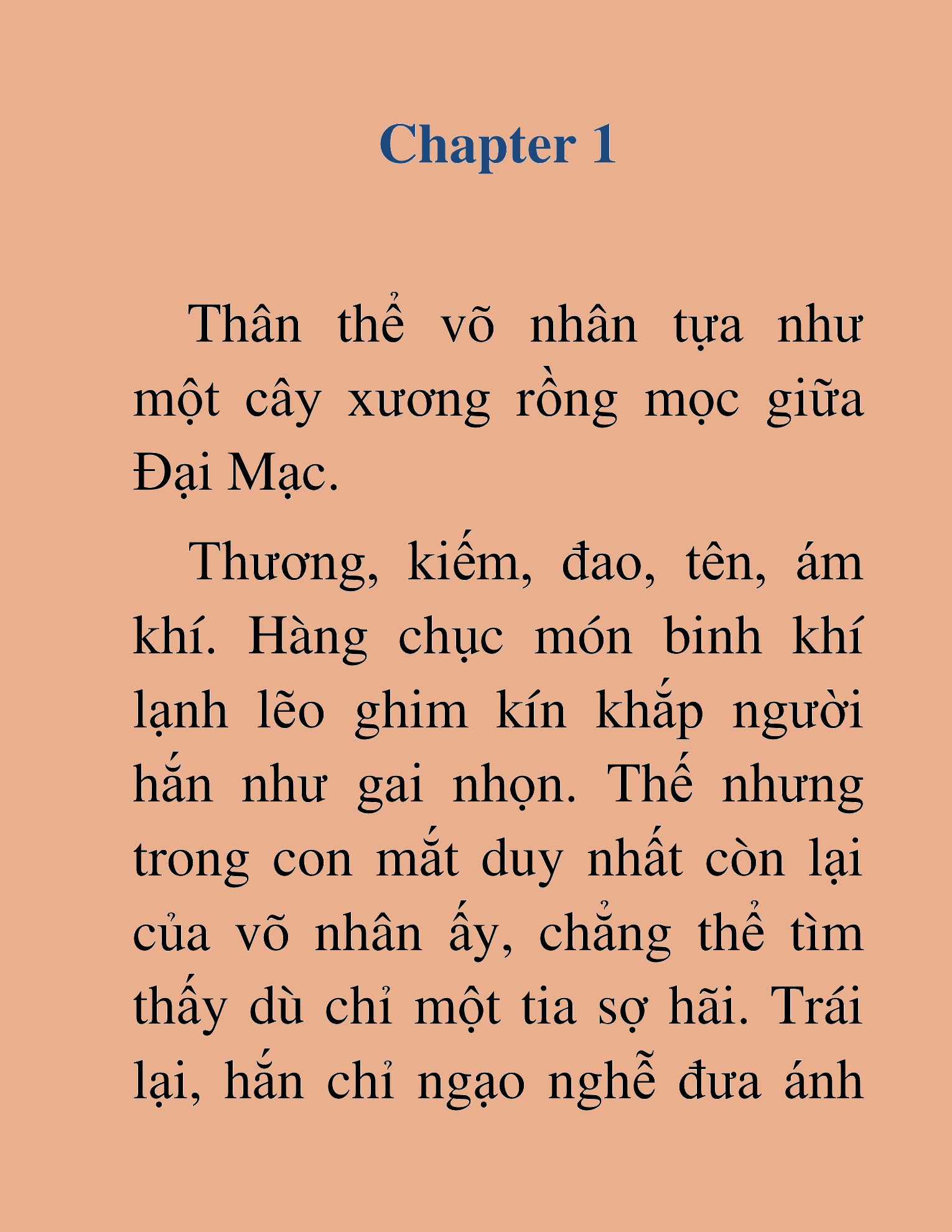 Đọc truyện HAT [NOVEL] Tà Bá Võ Thần - Chap 1