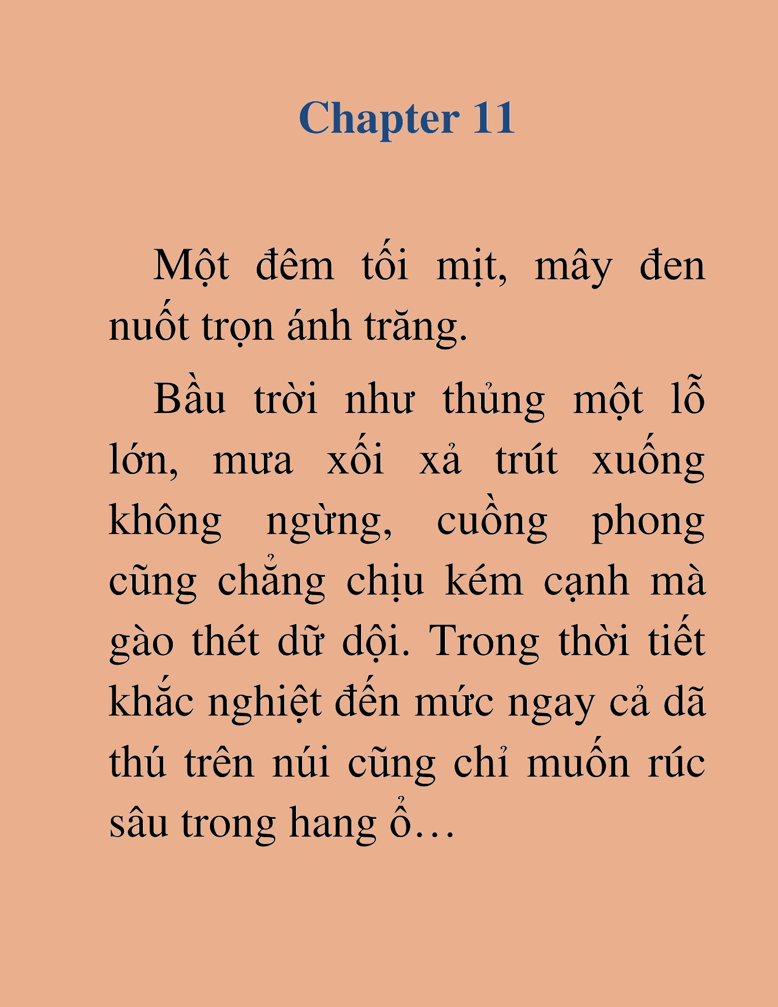 Đọc truyện HAT [NOVEL] Tà Bá Võ Thần - Chap 11